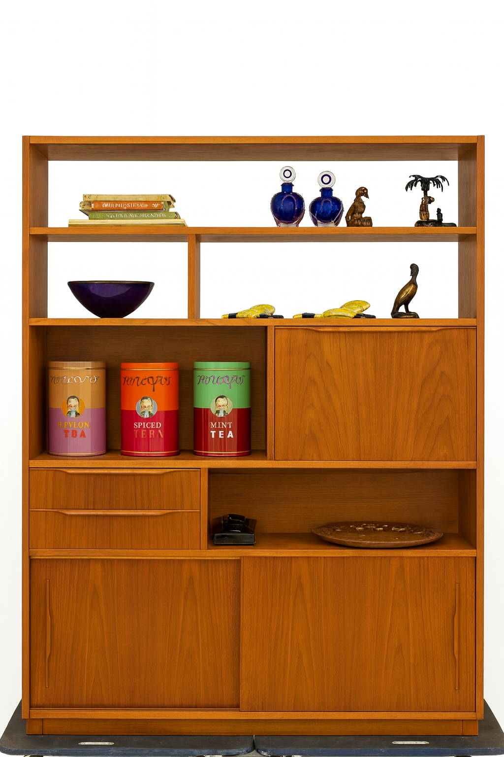 Macrob Furniture bookcase/cocktail cabinet
