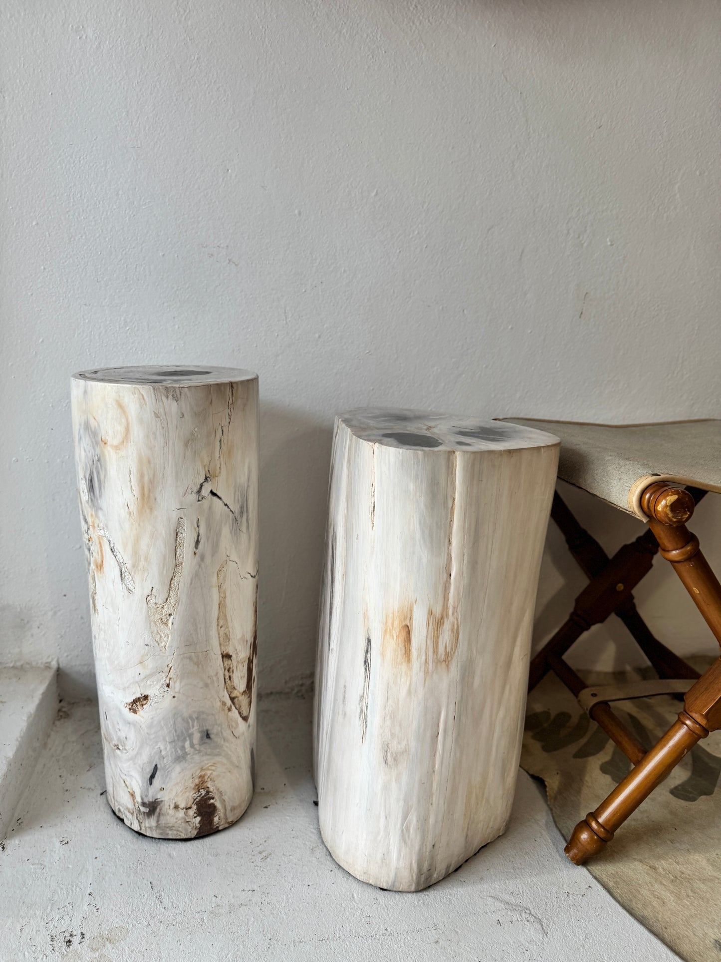 Petrified Wood Stools