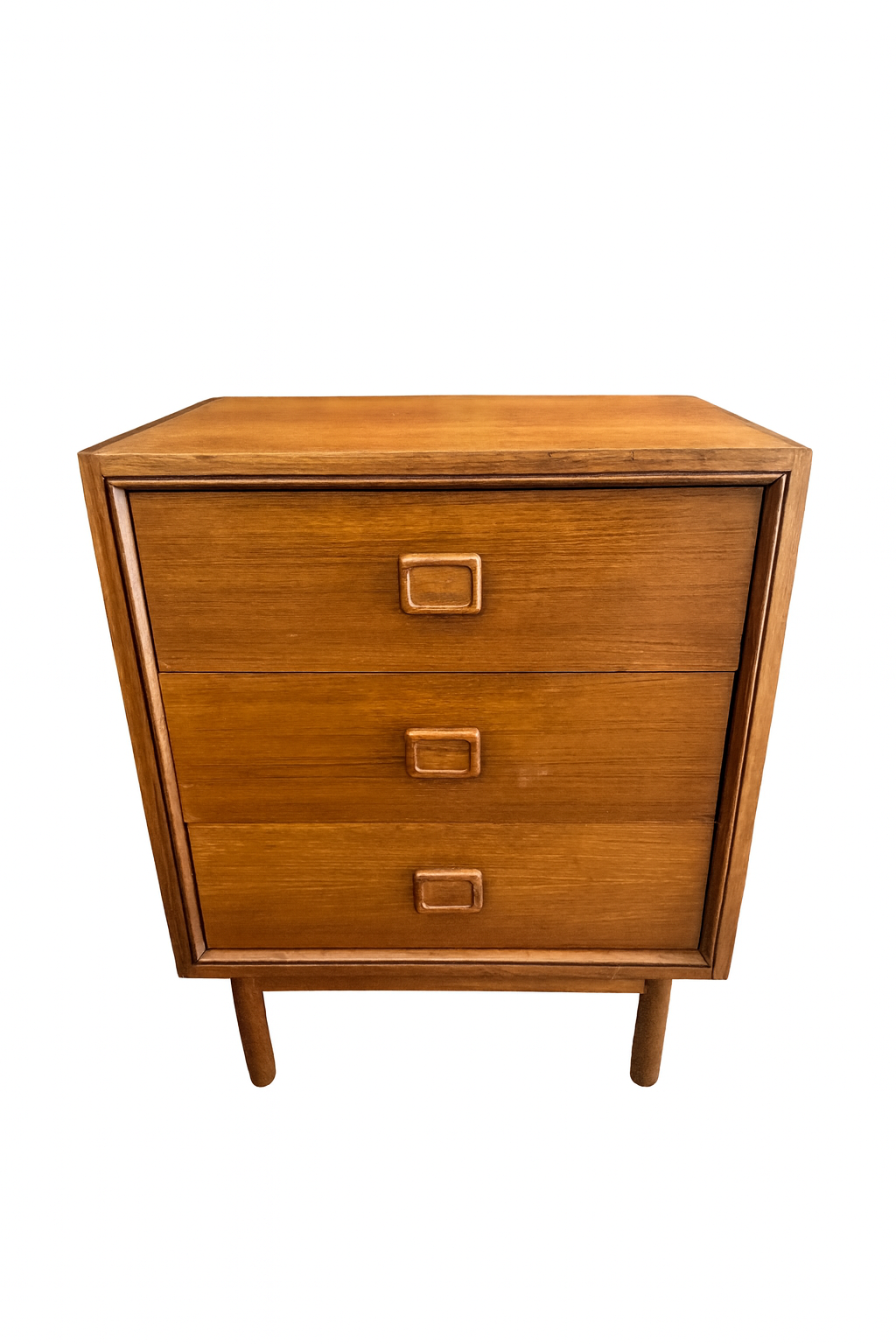 Mid-Century Parker Three-Drawer Chest –