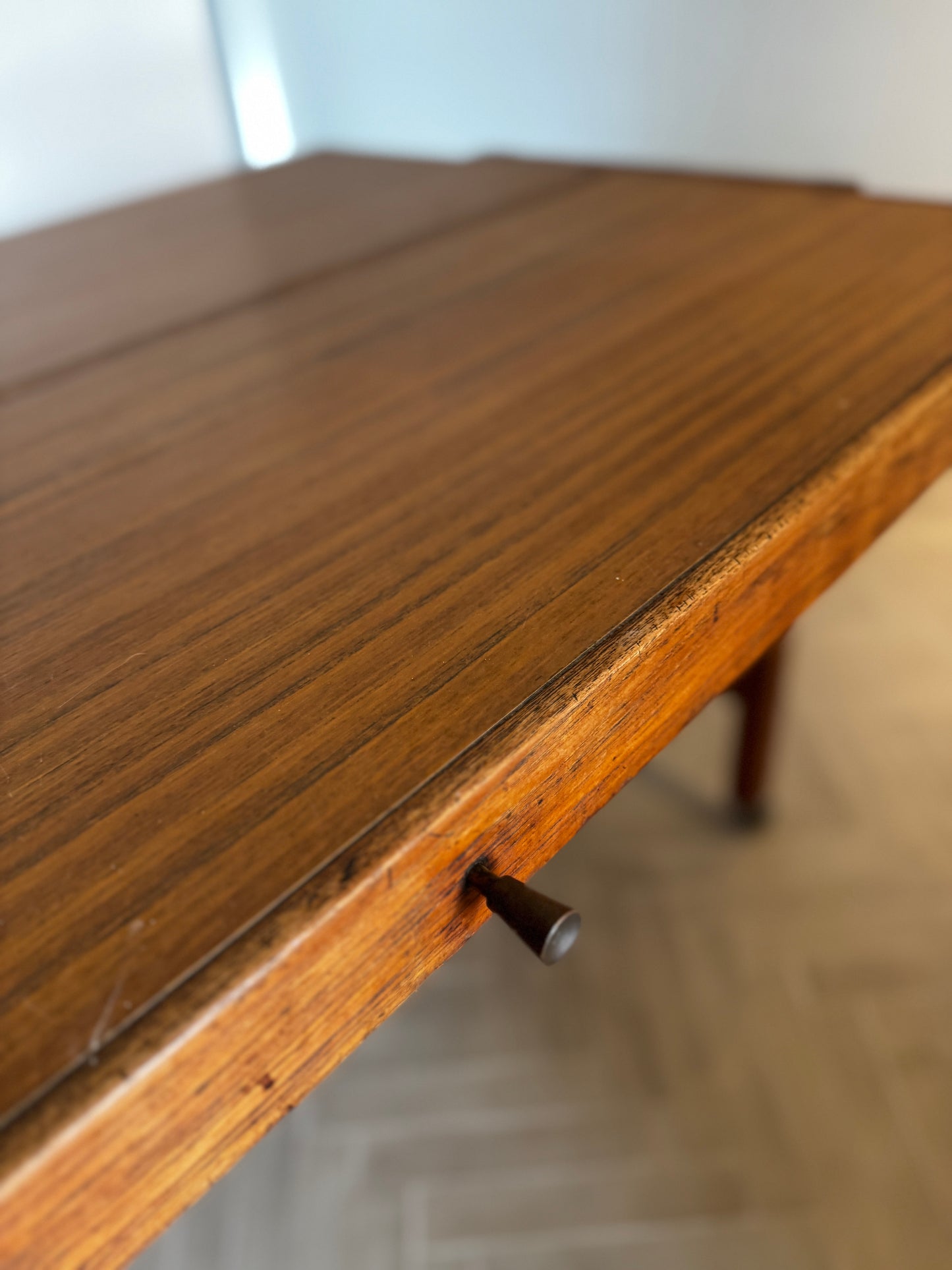 Mid-Century Metamorphic Table / Sideboard on Castors