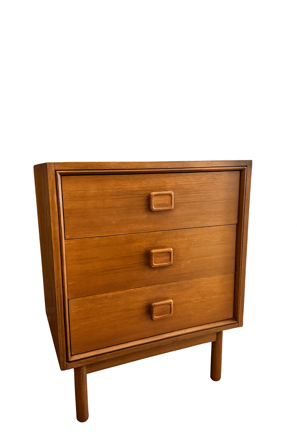 Mid-Century Parker Three-Drawer Chest –