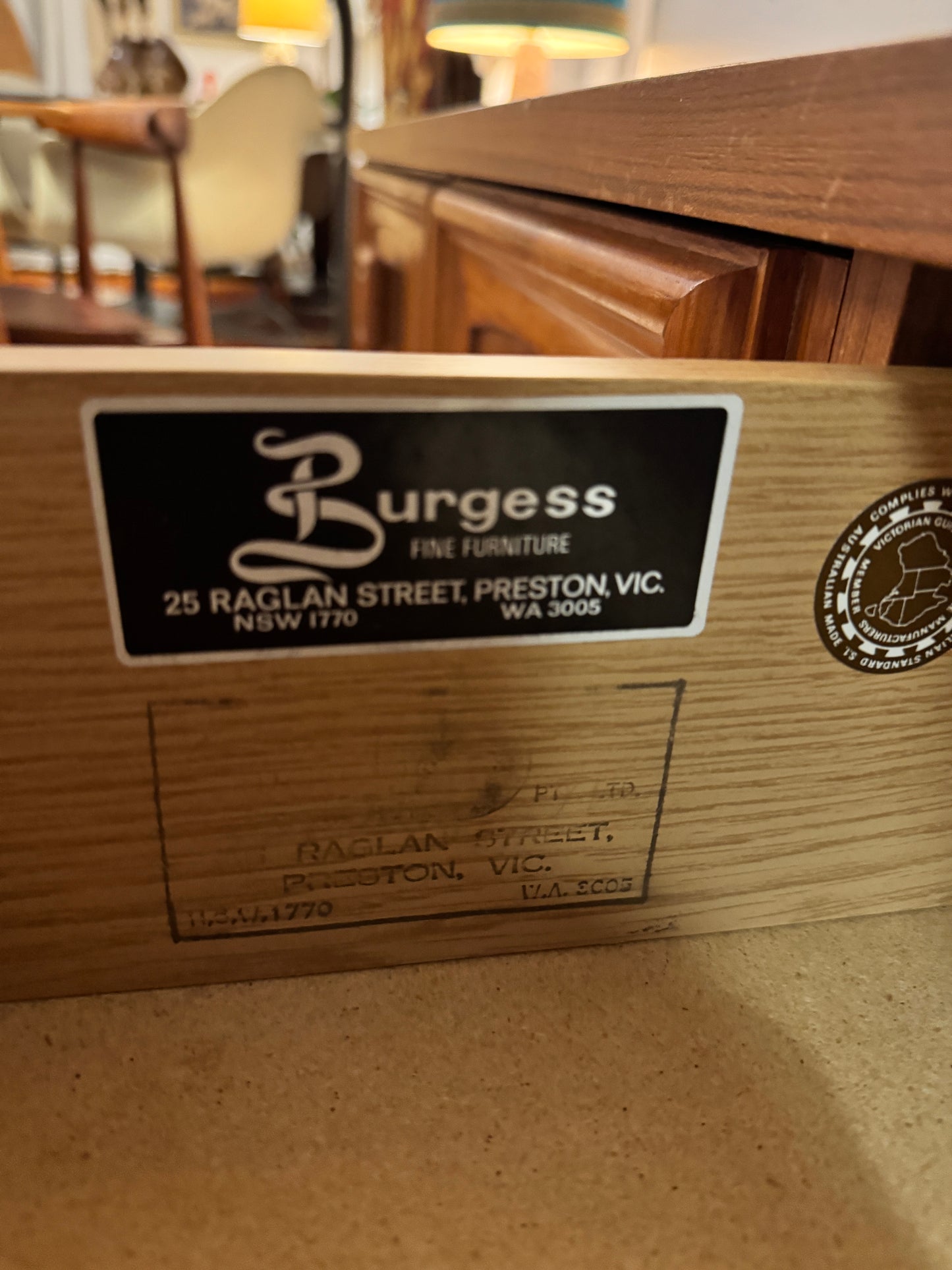 Burgess Mid-Century Dresser, 1970s
