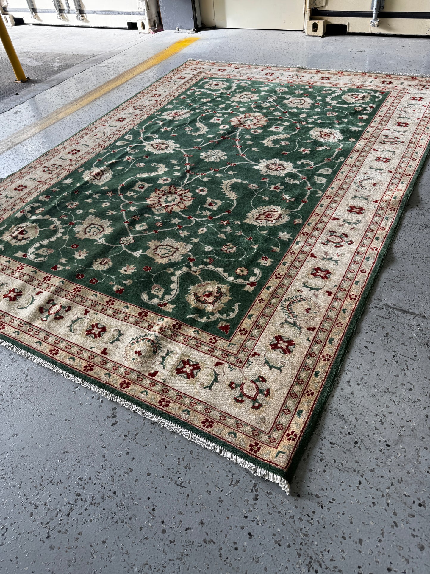 Hand-woven Afghan Chobi Rug — 2.85 × 2.00 m