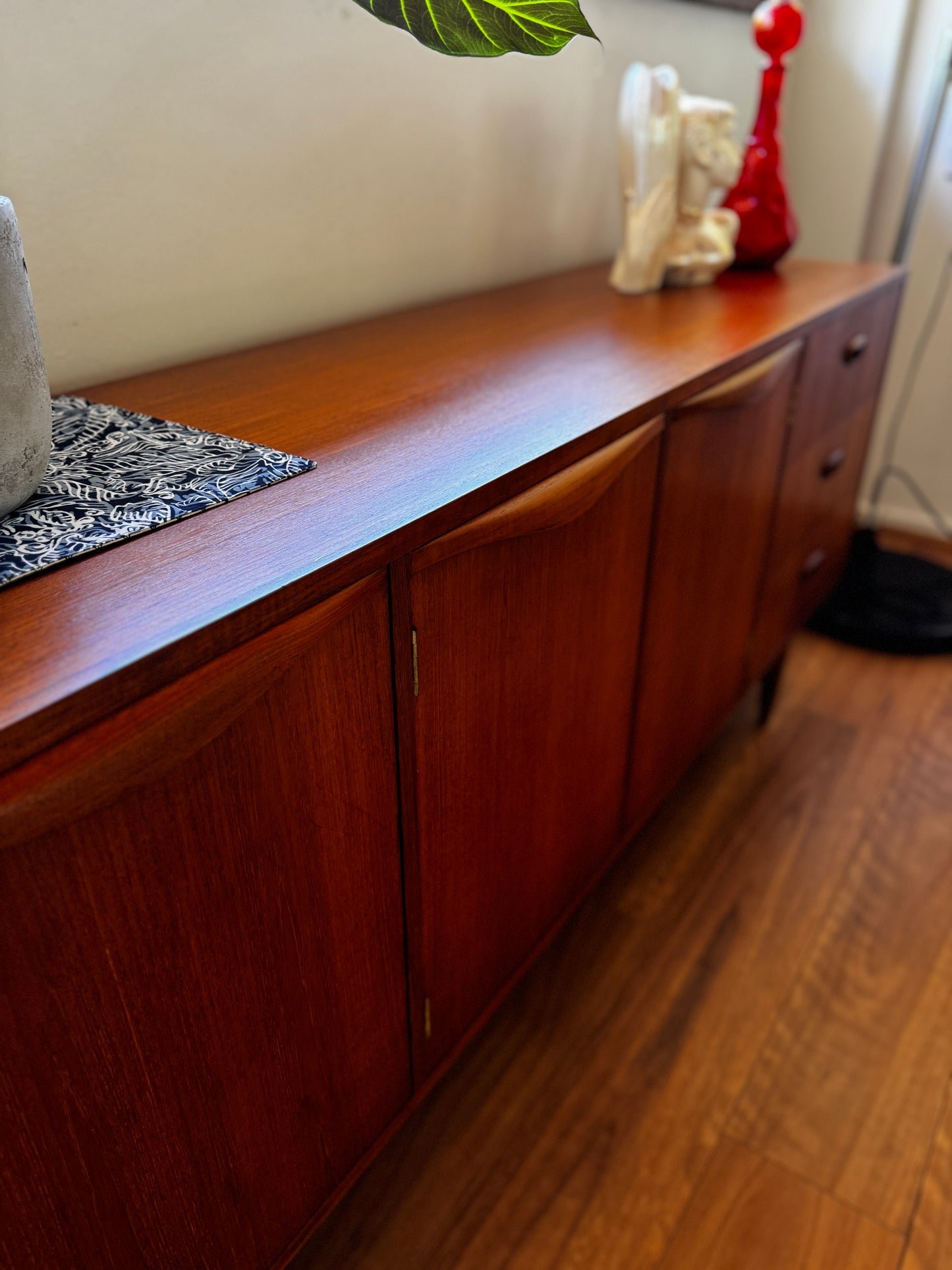 Chiswell Wave Handle Sideboard, 1960s