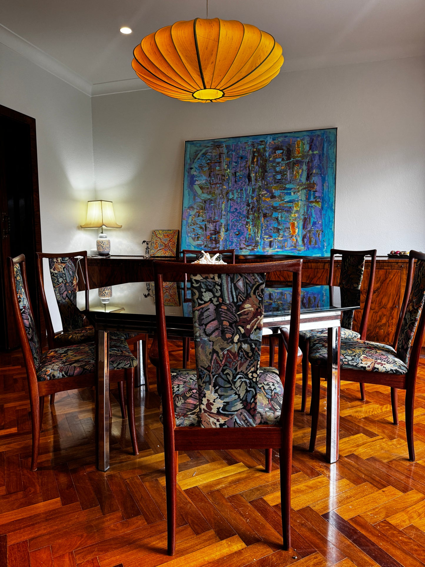 Wallace Furniture, Modernist dining table, 1960-1970