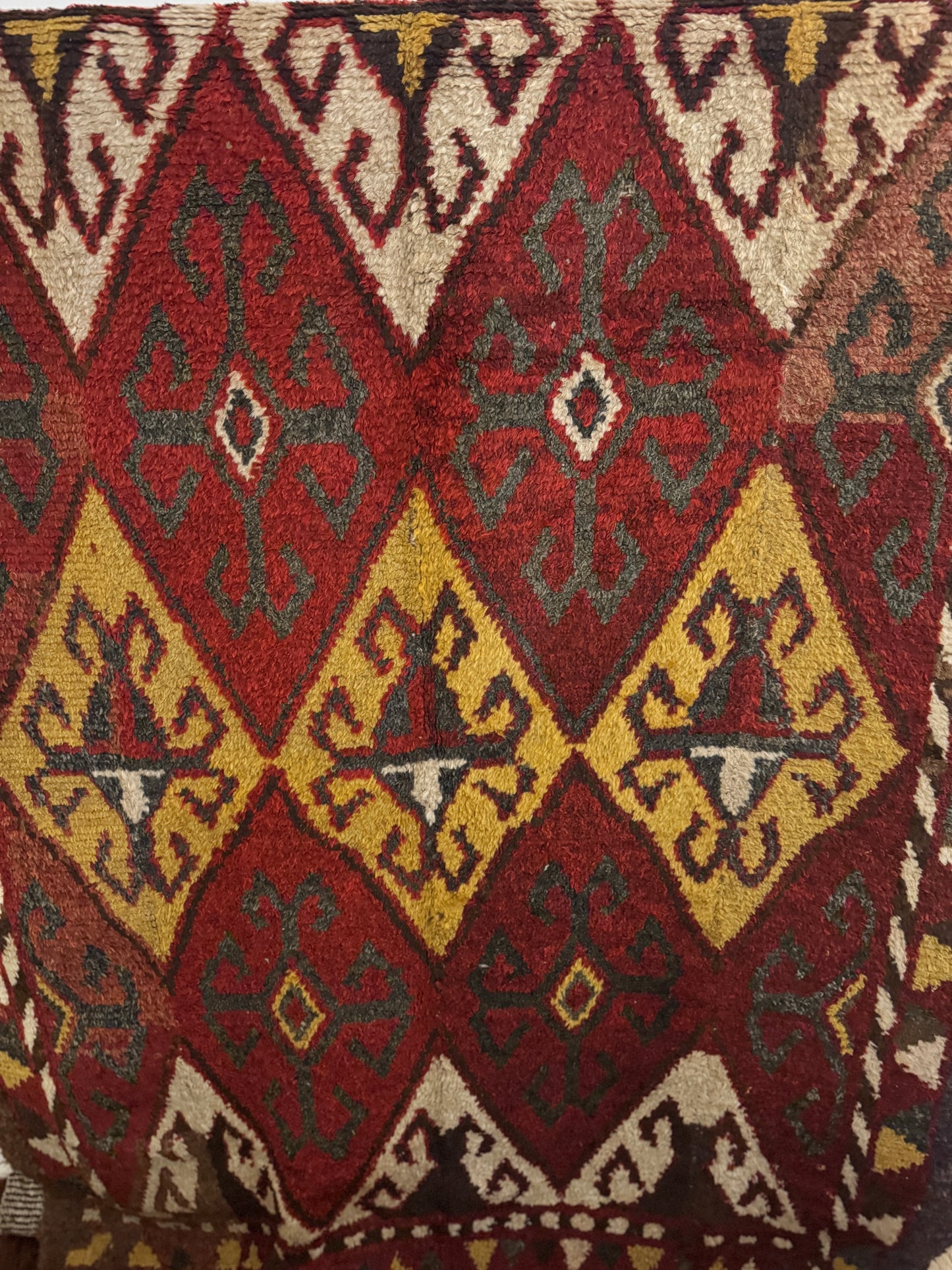 Ersari Tribal Gallery Rug — Handwoven, Vegetable Dyed c. 1940