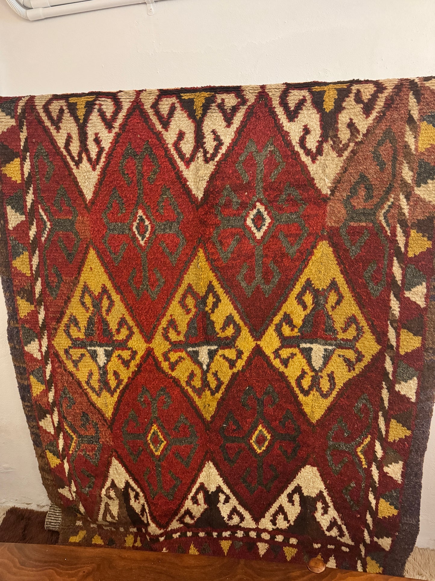 Ersari Tribal Gallery Rug — Handwoven, Vegetable Dyed c. 1940