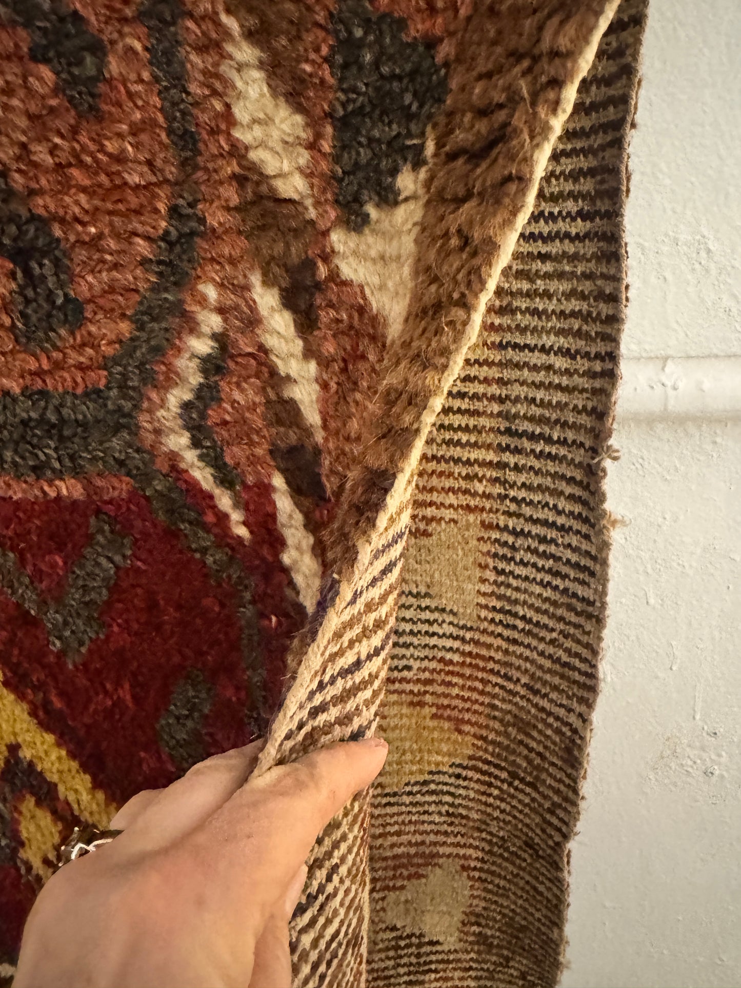Ersari Tribal Gallery Rug — Handwoven, Vegetable Dyed c. 1940