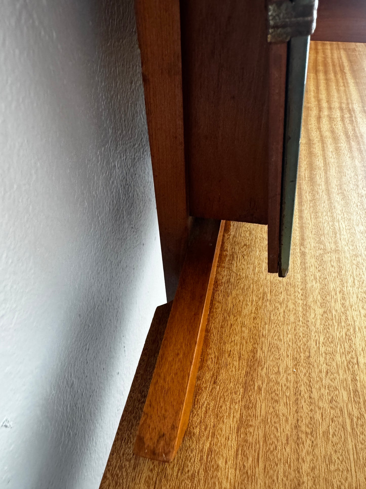 1950s Maple Dressing Table & Matching Stool