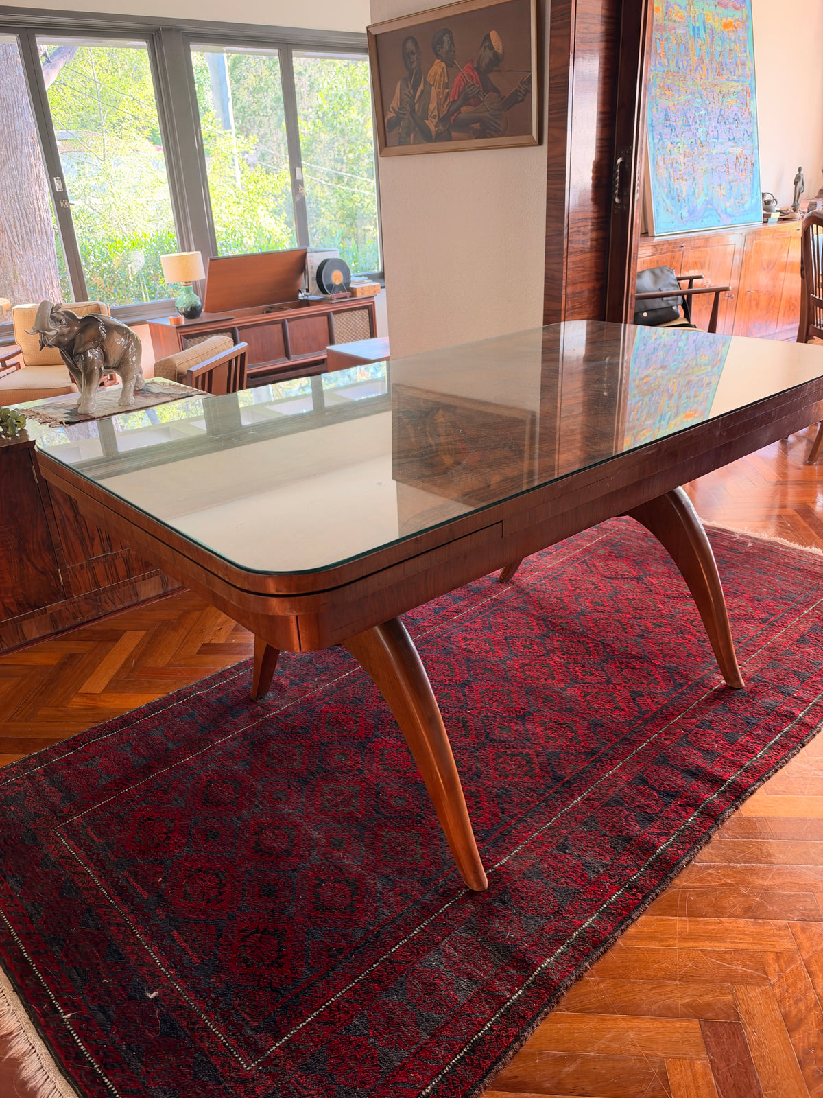 1950s dining table by Edward Hill