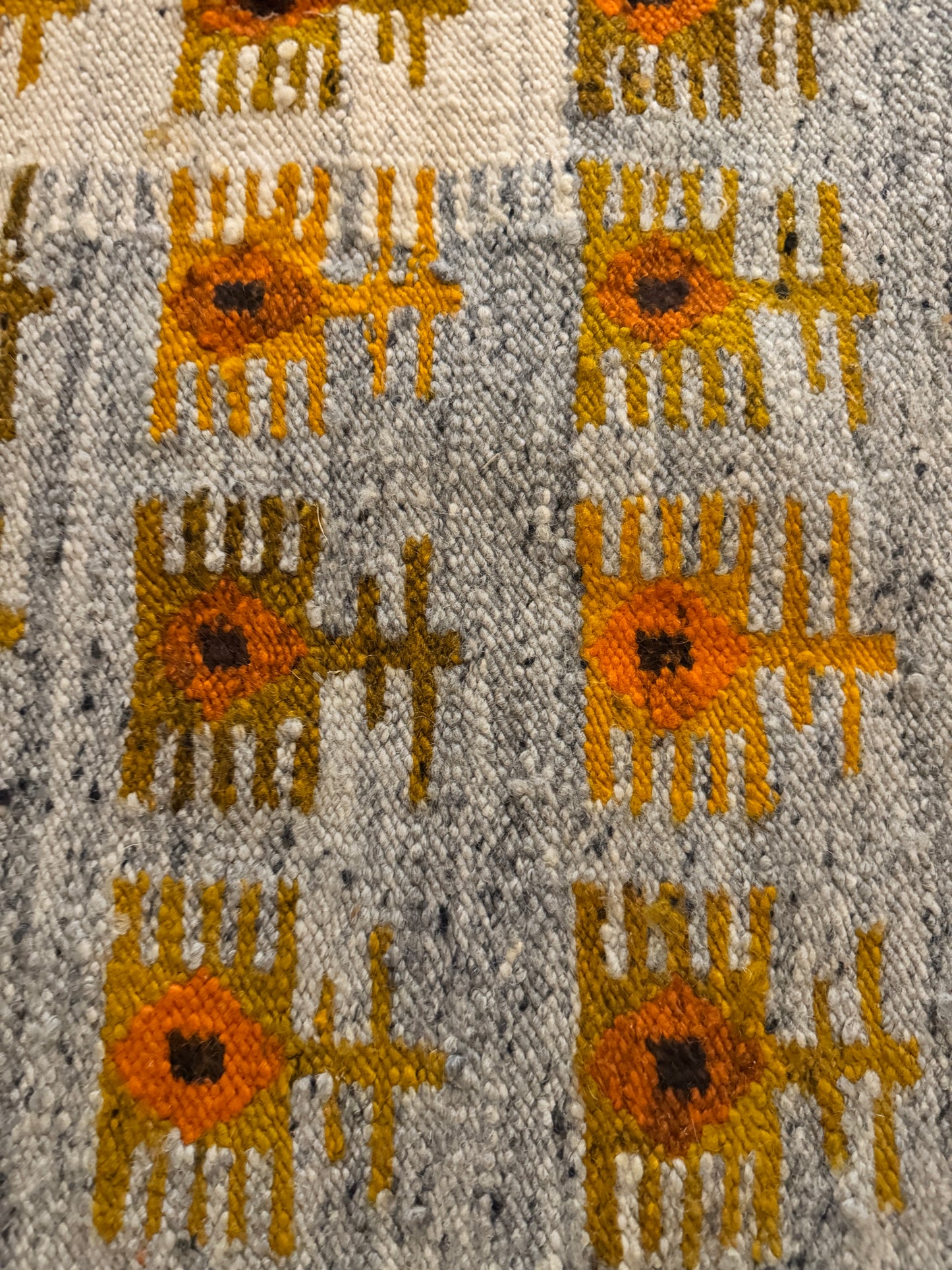 Mid century Swedish Flatweave Rug, 1950-1970s