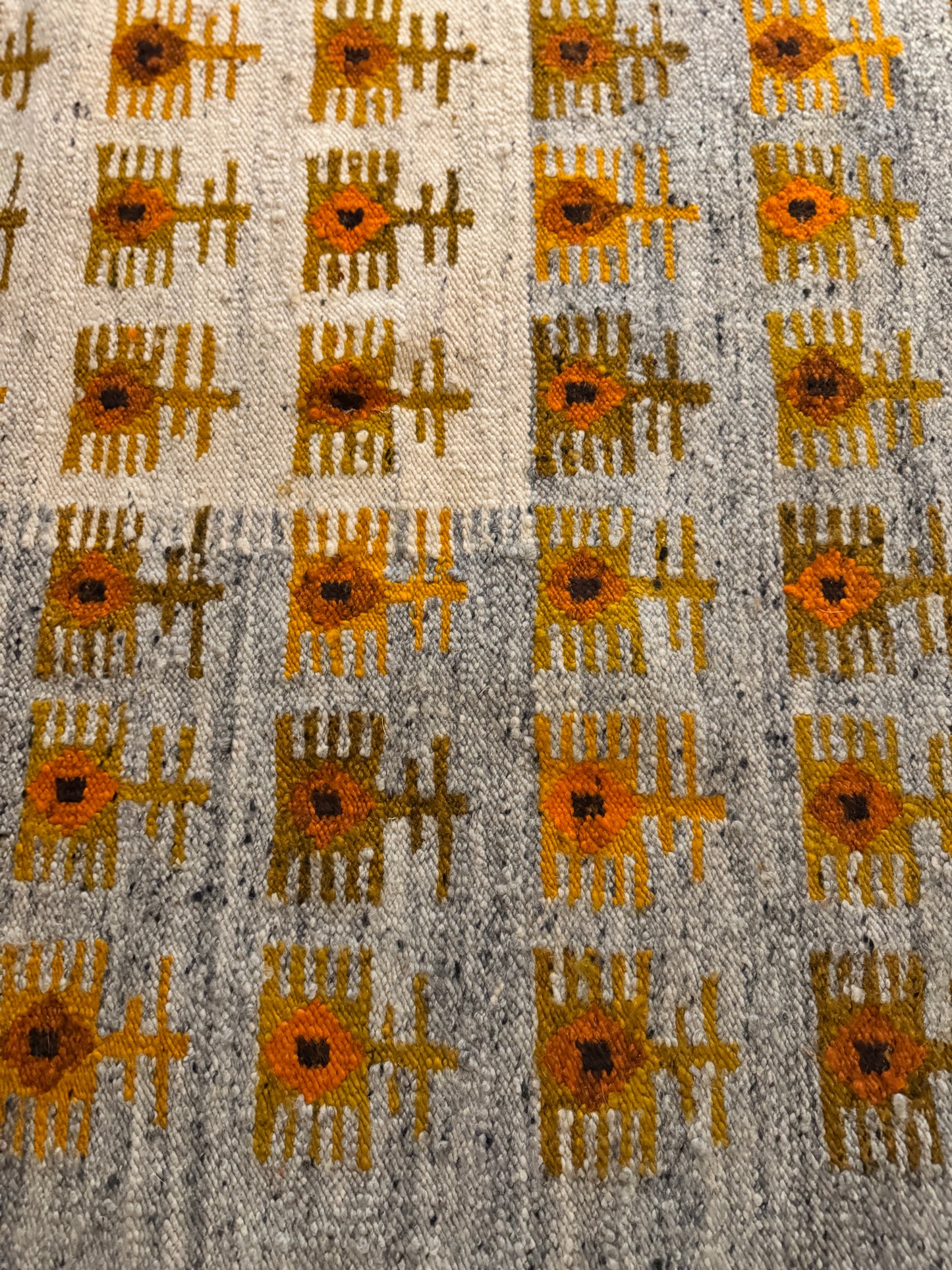 Mid century Swedish Flatweave Rug, 1950-1970s