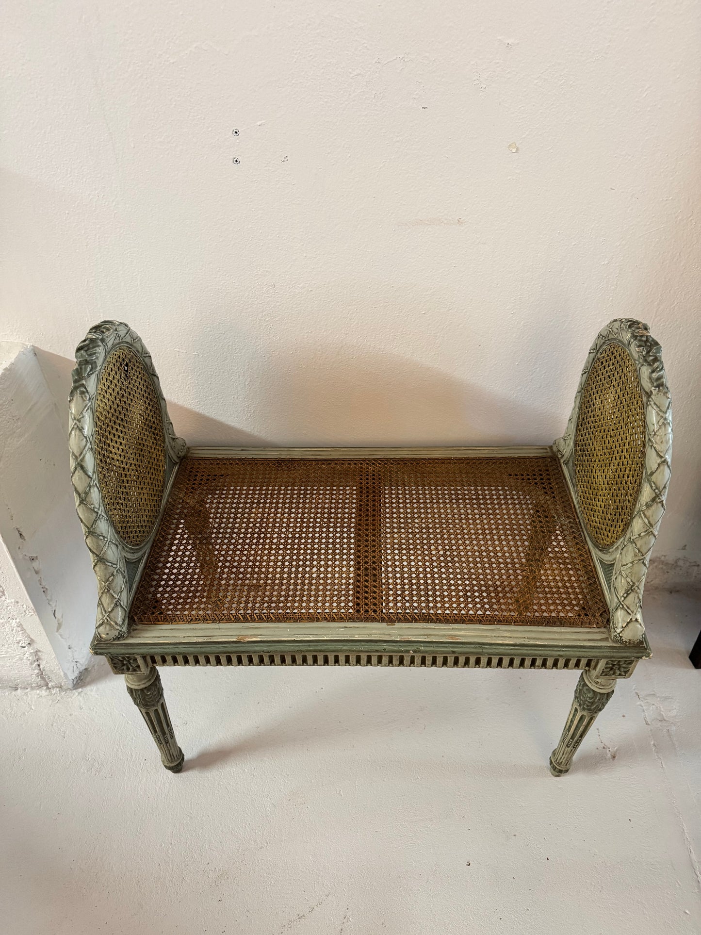 Antique French 19th Century Louis XVI caned chair