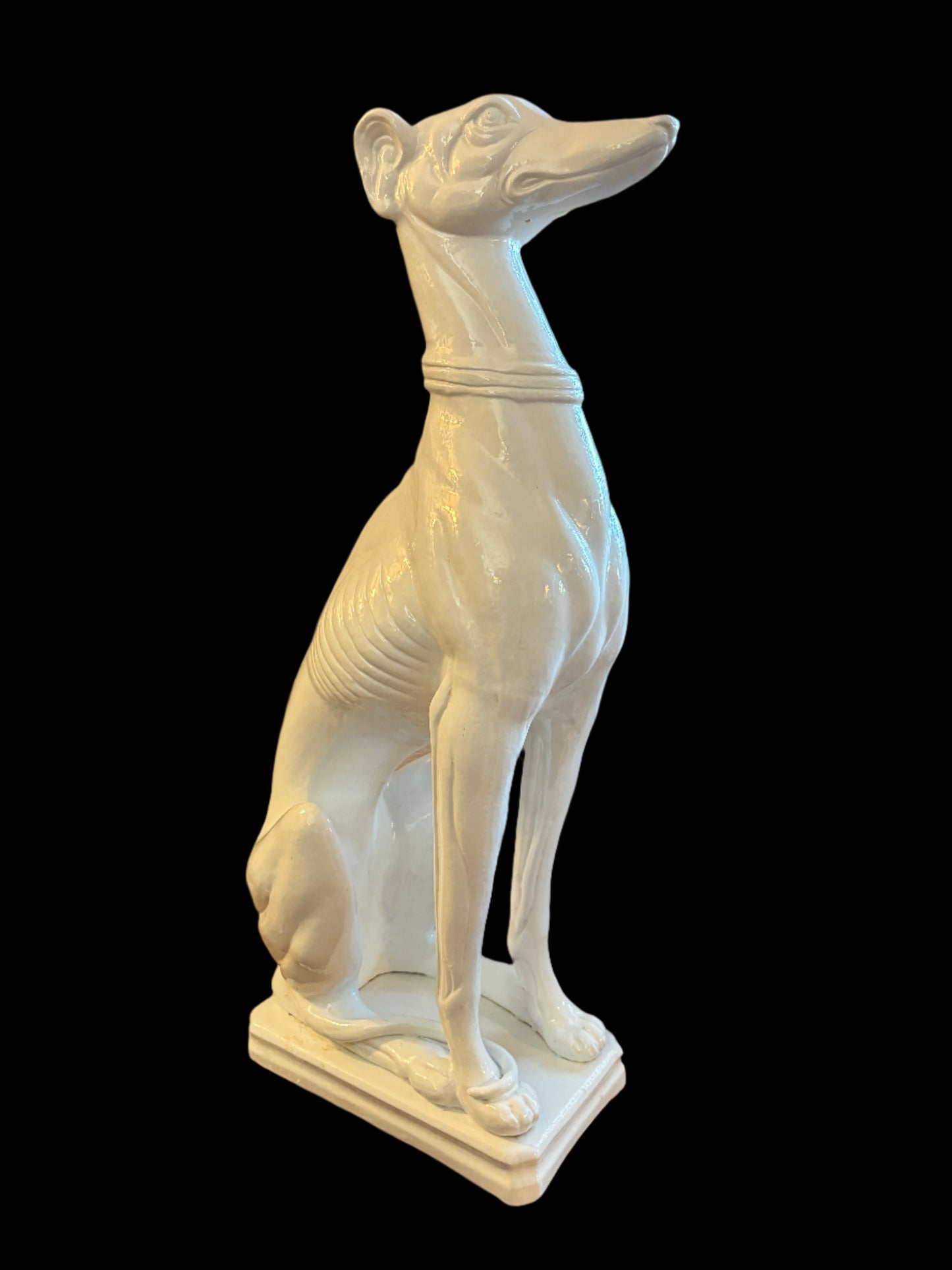 Italian Ceramic Mid Century Greyhound