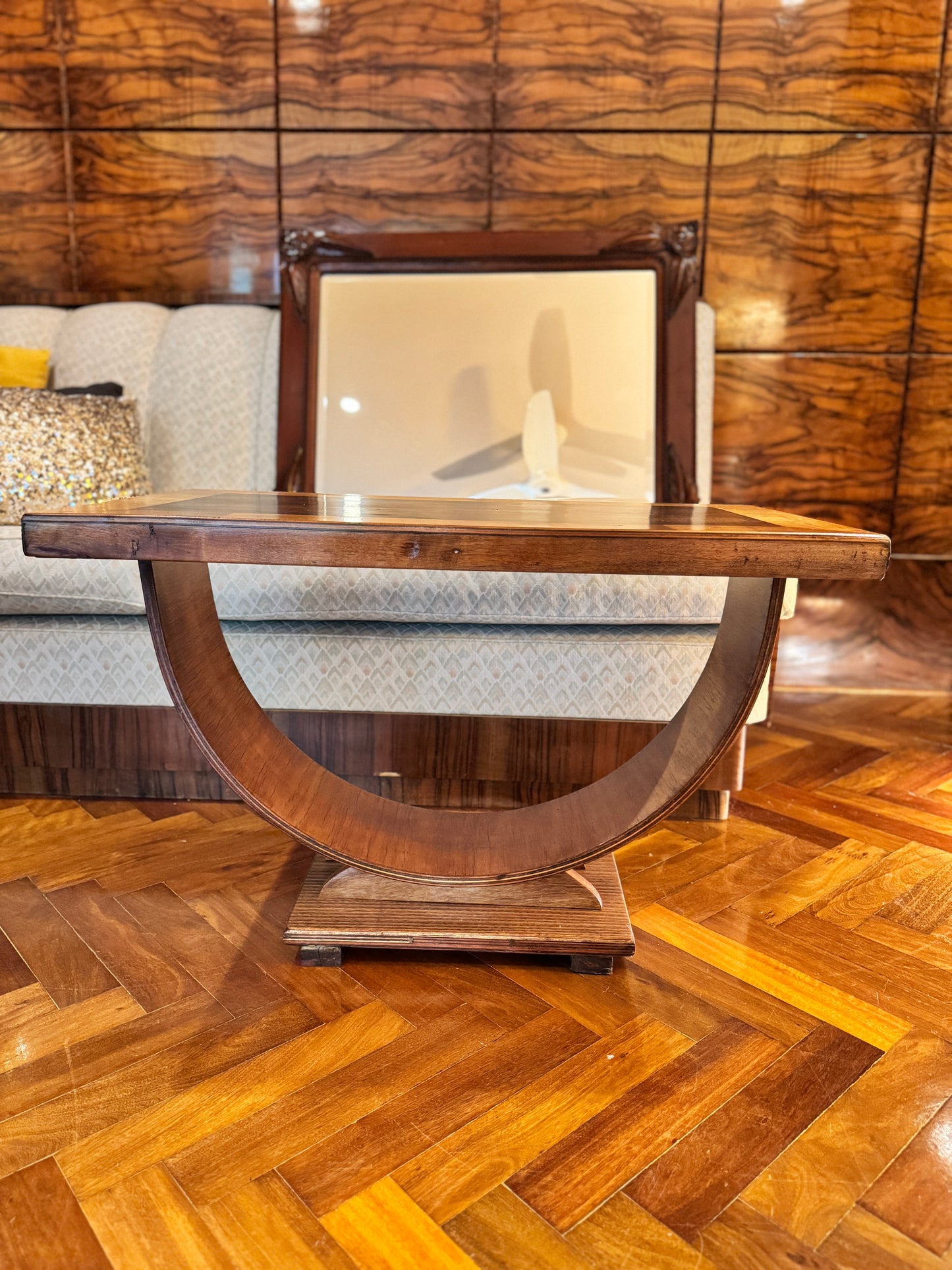 Art Deco Hoop Coffee / Side Table