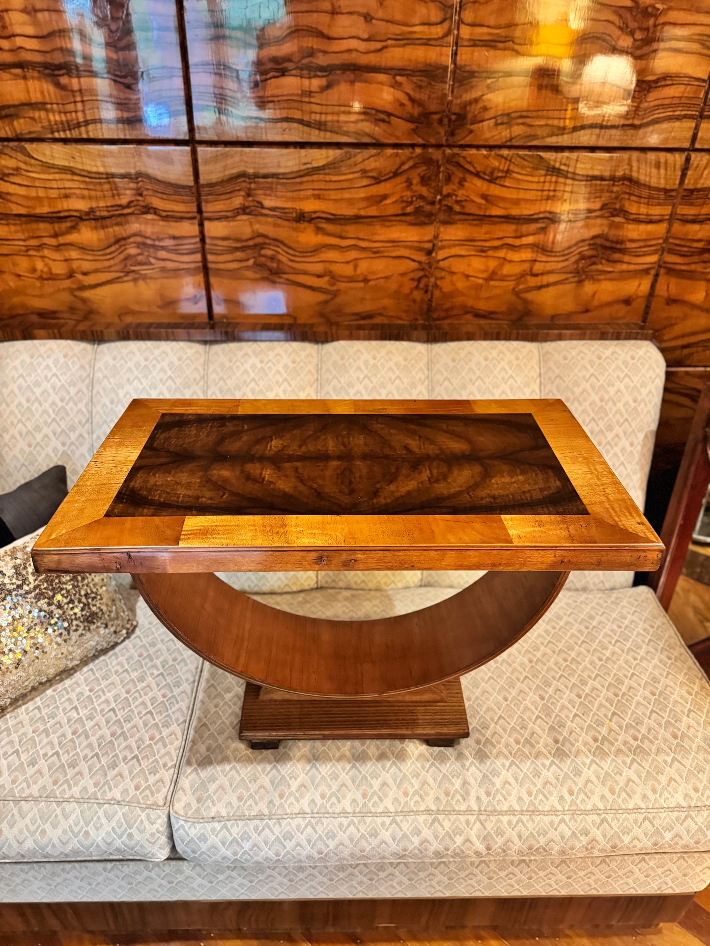 Art Deco Hoop Coffee / Side Table