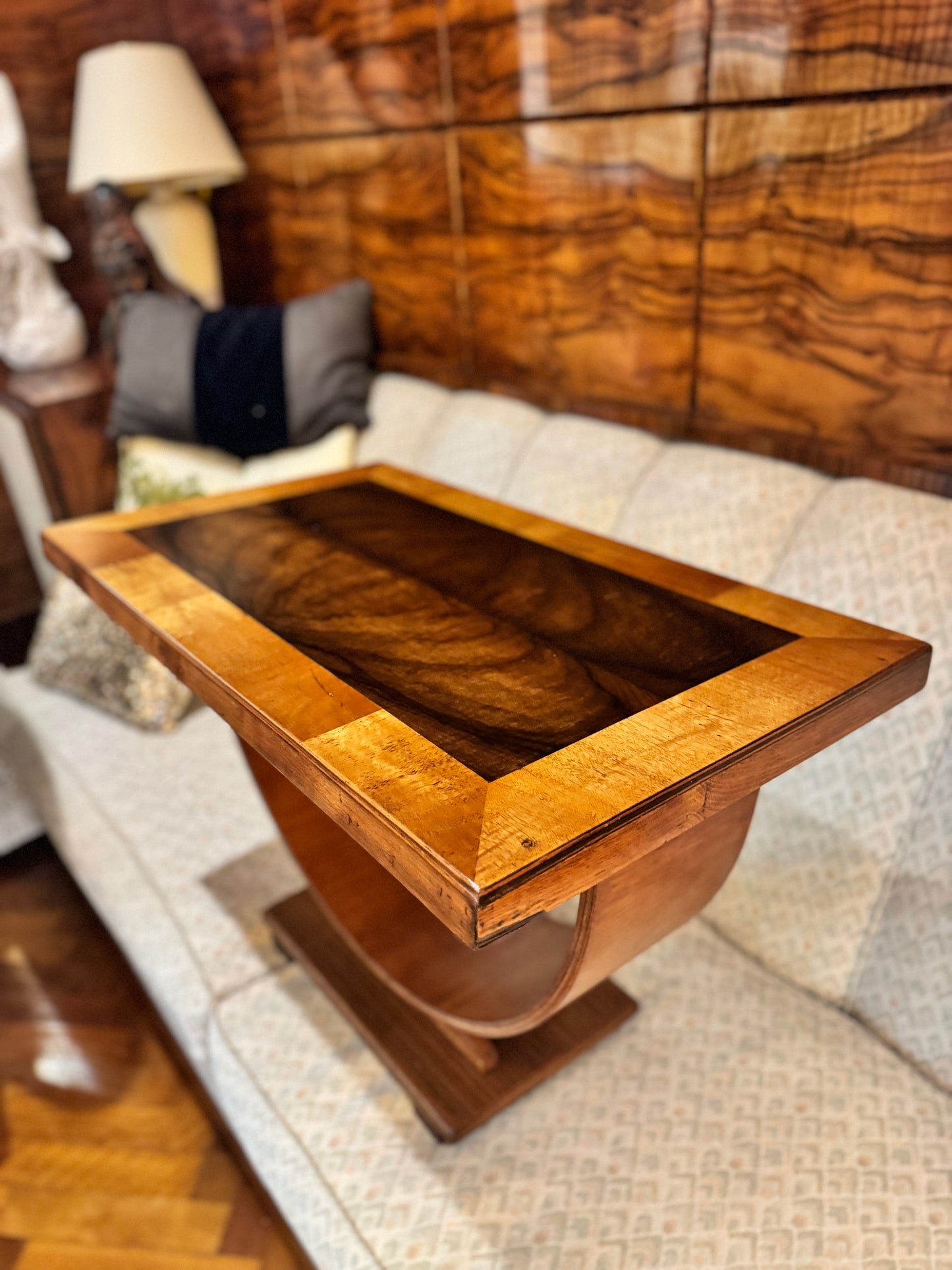 Art Deco Hoop Coffee / Side Table