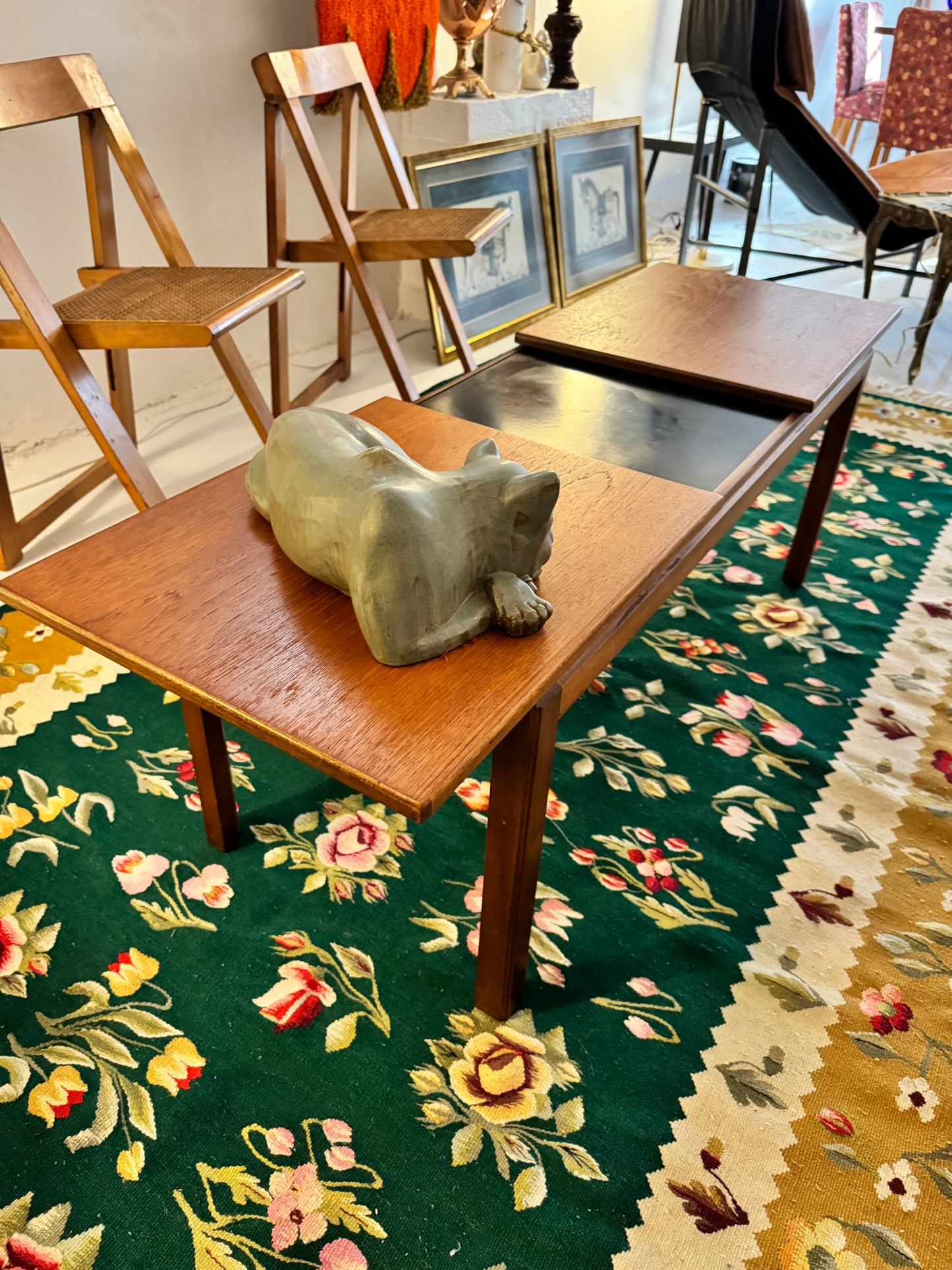 Expandable coffee table by A.H. McIntosh of Scotland