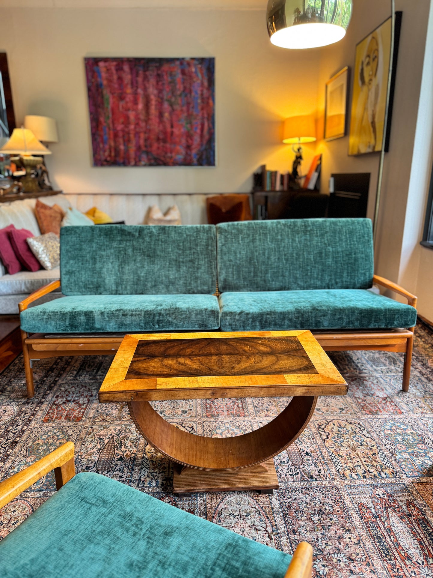 Art Deco Hoop Coffee / Side Table