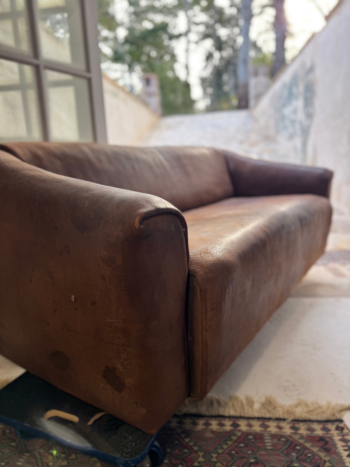 De Sede D47 Lounge in Buffalo Neck Leather