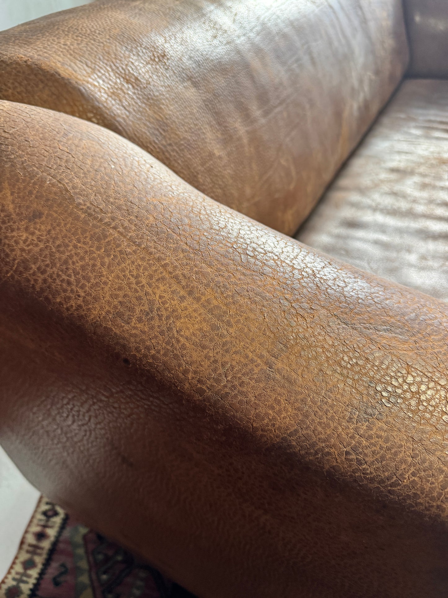 De Sede D47 Lounge in Buffalo Neck Leather