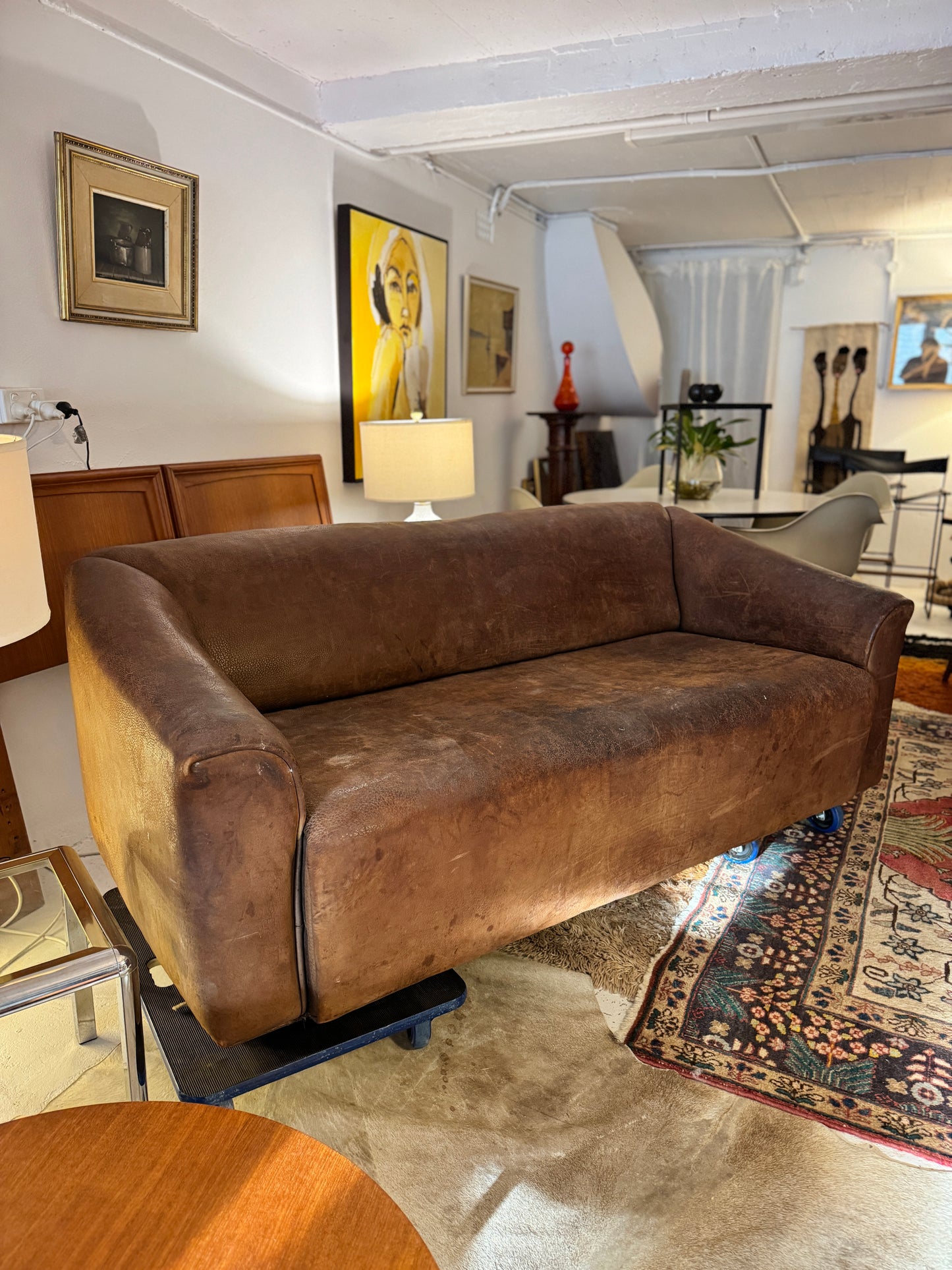De Sede D47 Lounge in Buffalo Neck Leather