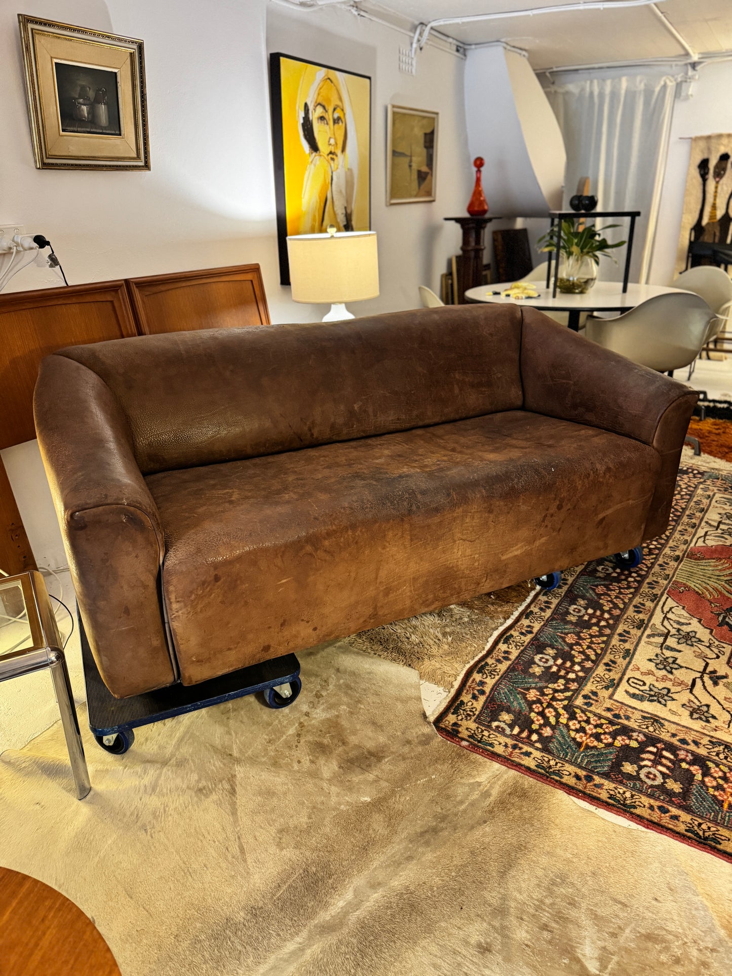 De Sede D47 Lounge in Buffalo Neck Leather