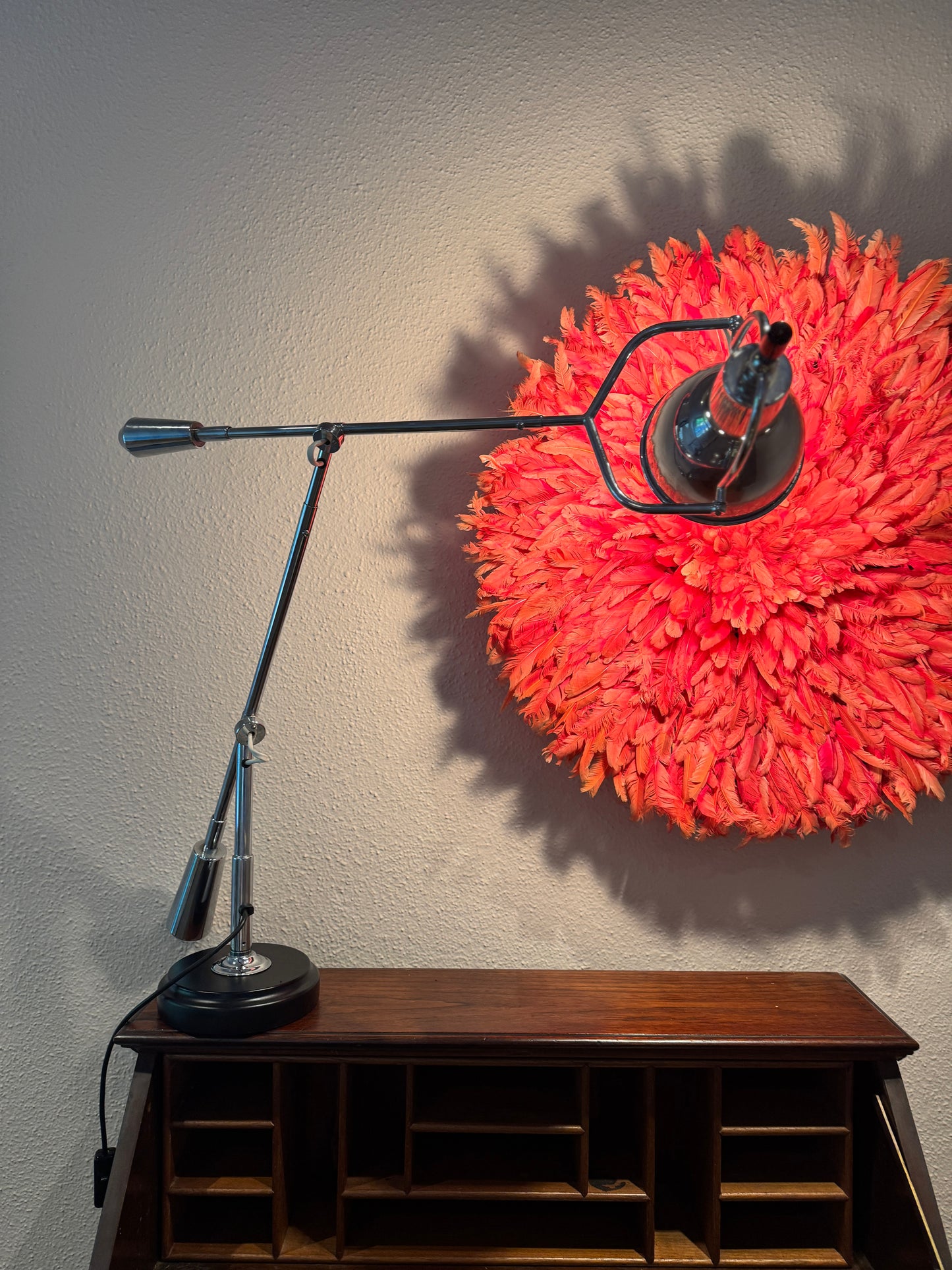 Counterbalance Desk Lamp by Edouard Wilfred Buquet