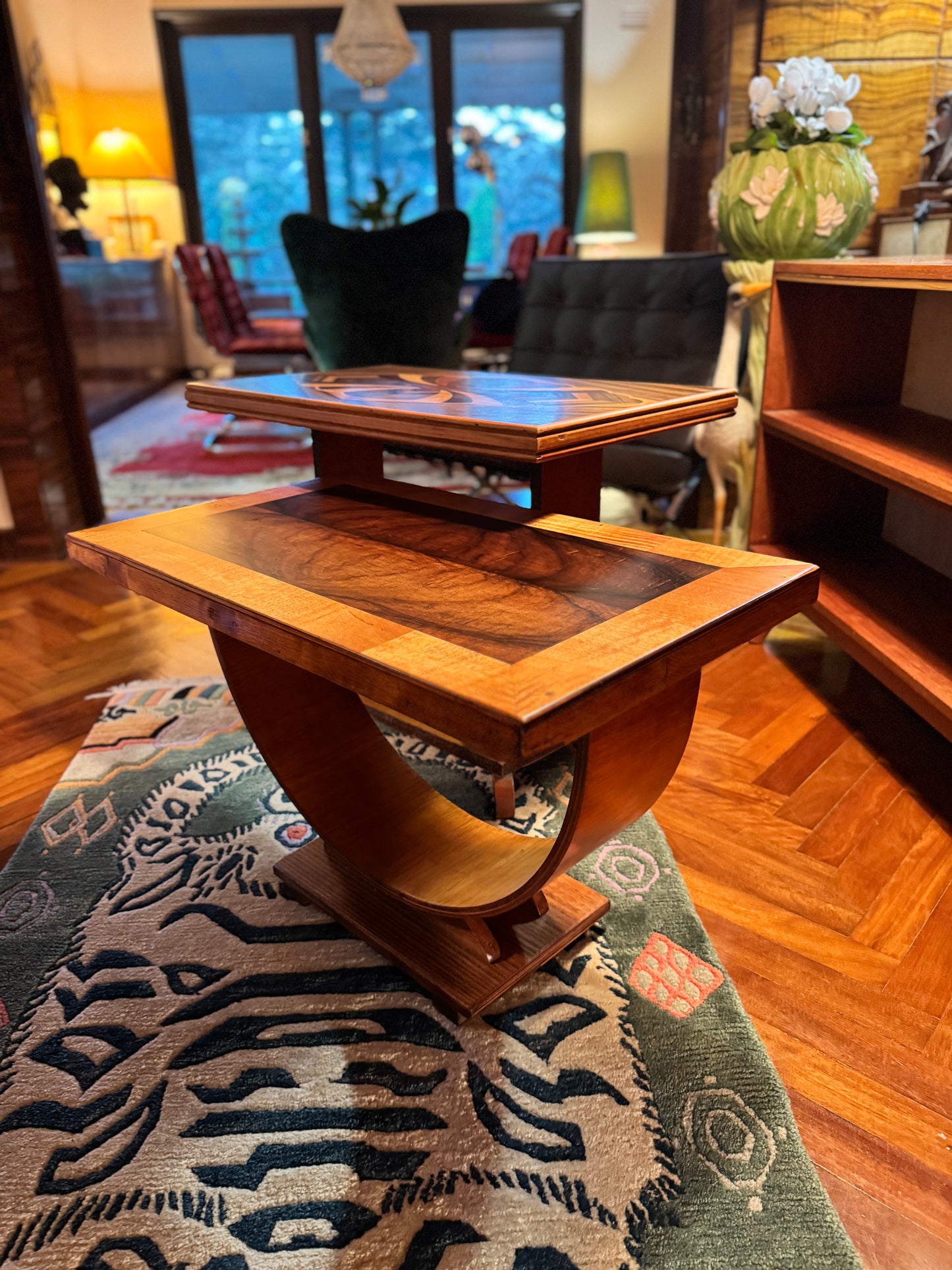 Art Deco Hoop Coffee / Side Table