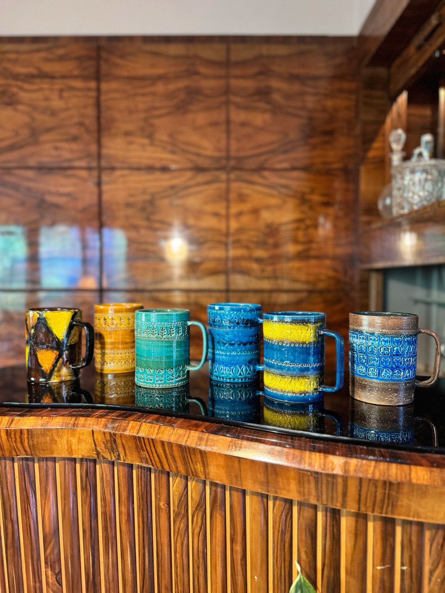 ALDO LONDI FOR BITOSSI, Trifiglio blue mug