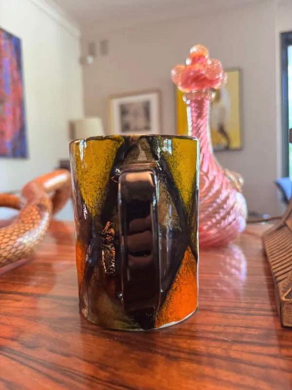ALDO LONDI FOR BITOSSI, Vetrata pattern mug