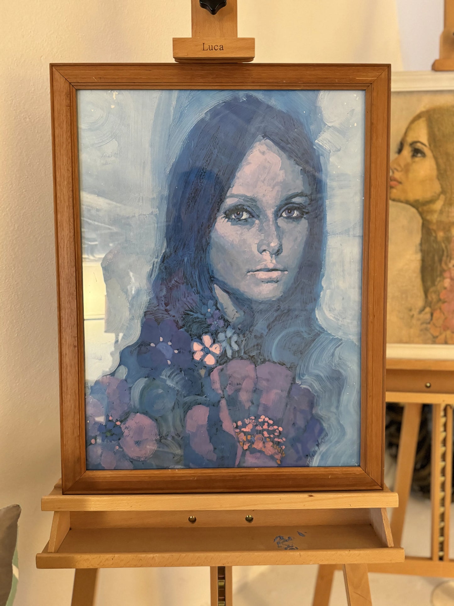 Think Indigo vintage print by Michael Johnson