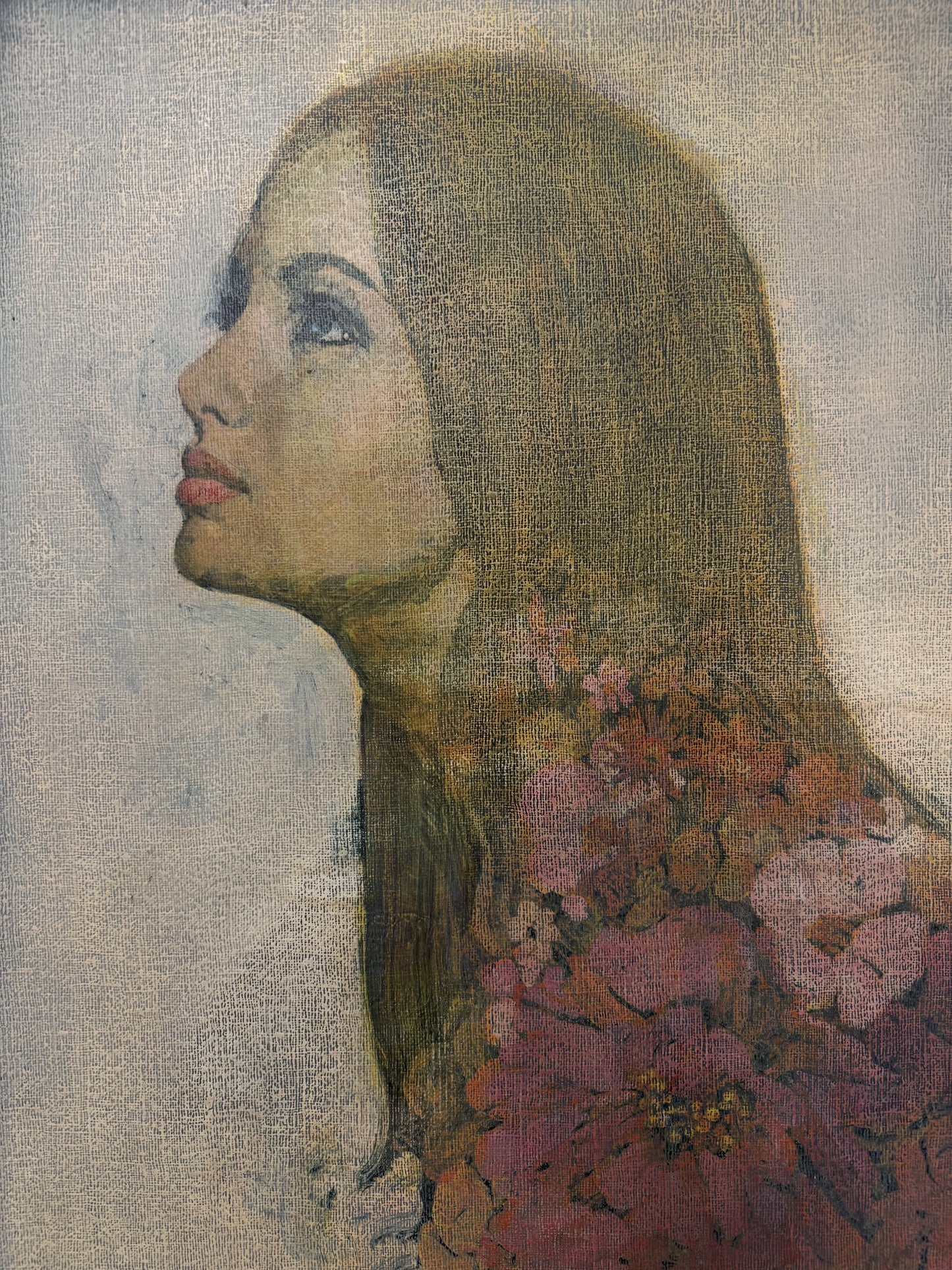 Vintage Think Amber print by Michael Johnson