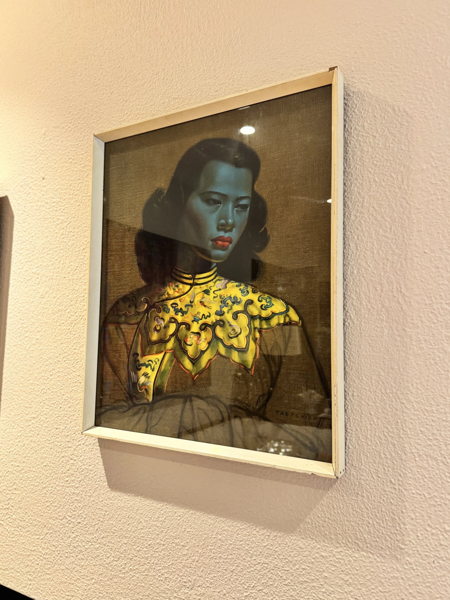 The Green Lady original vintage print by Tretchikoff