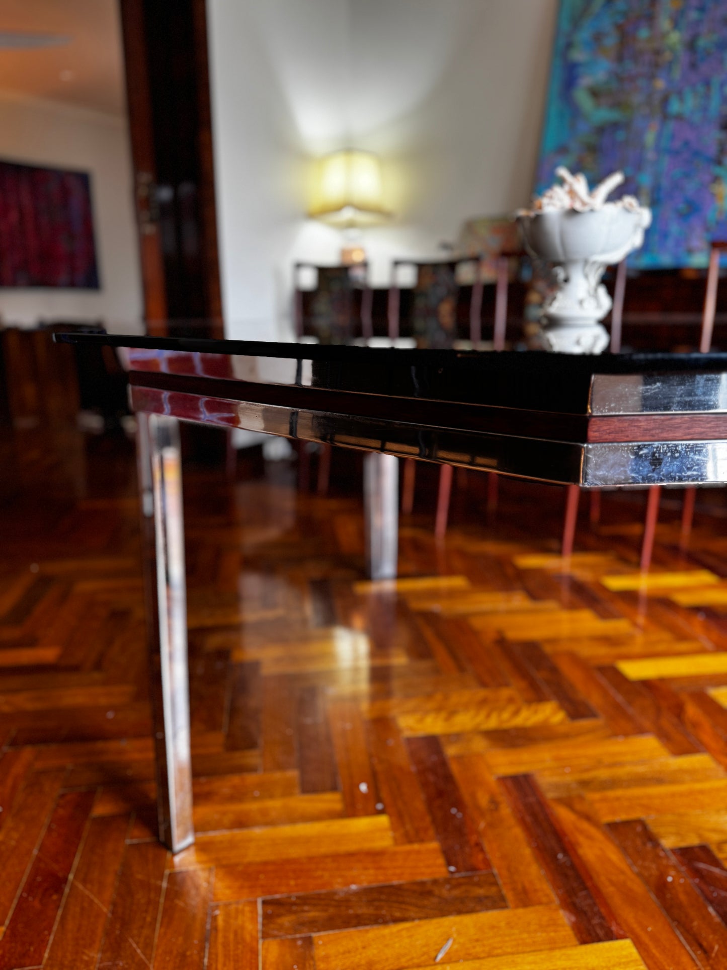 Wallace Furniture, Modernist dining table, 1960-1970