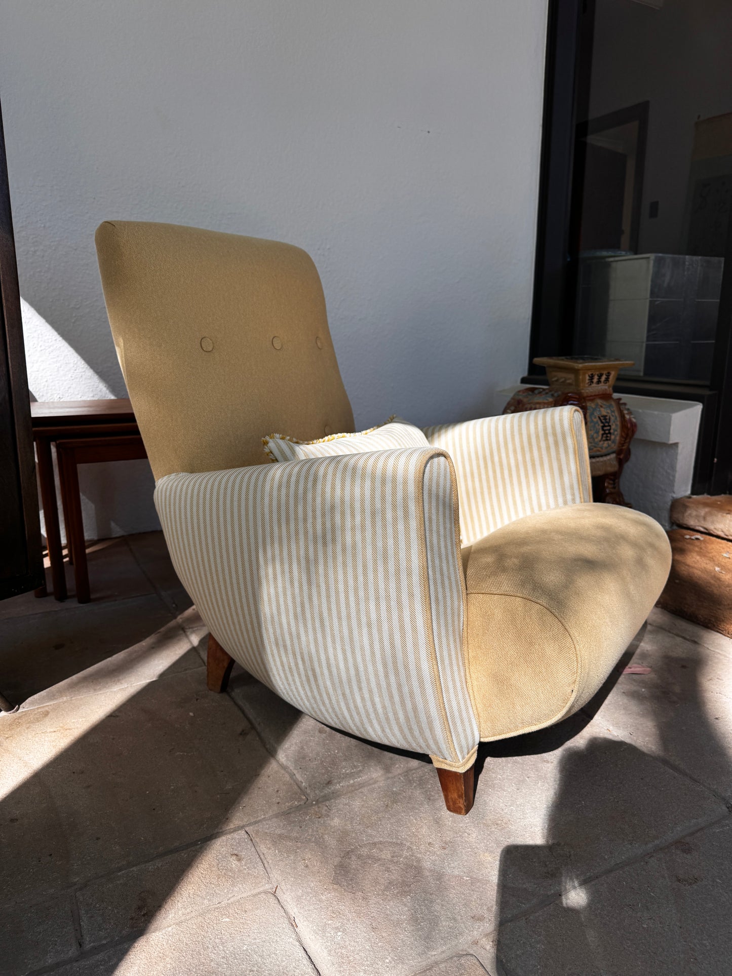 Italian Sleepy Hollow Lounge Chairs
— Sold as a Pair
