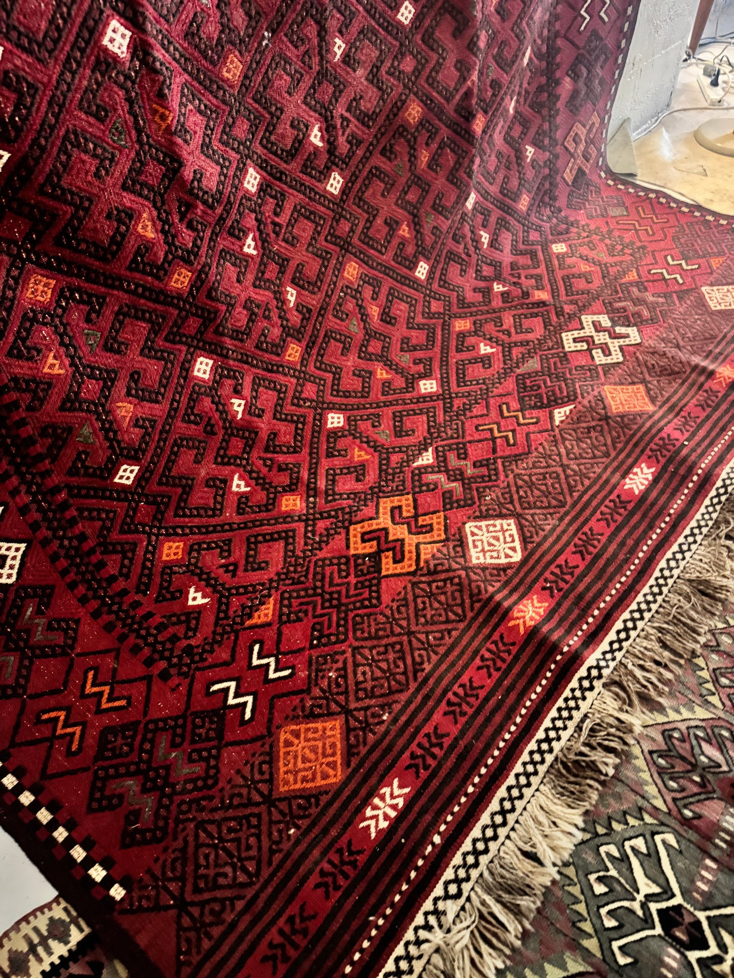 Turkmen Ensi Rug – 3.1 × 2.1 m