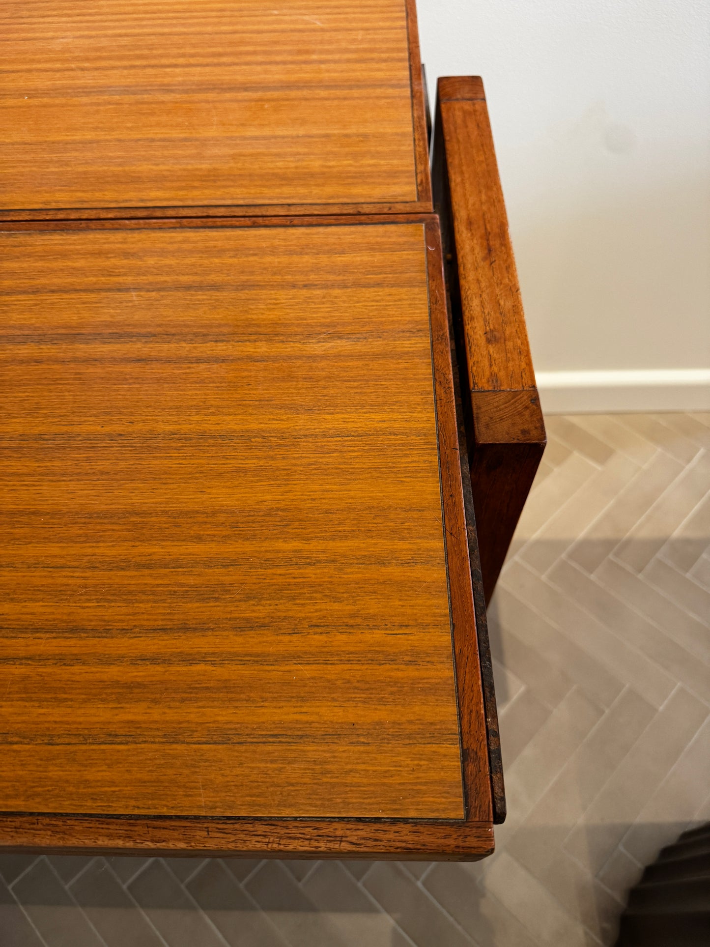 Mid-Century Metamorphic Table / Sideboard on Castors