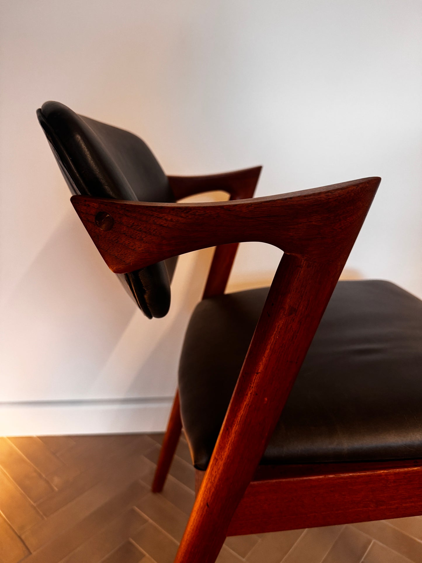 Kai Kristiansen Model 42 Dining Chairs – Sold Individually (8 Available)