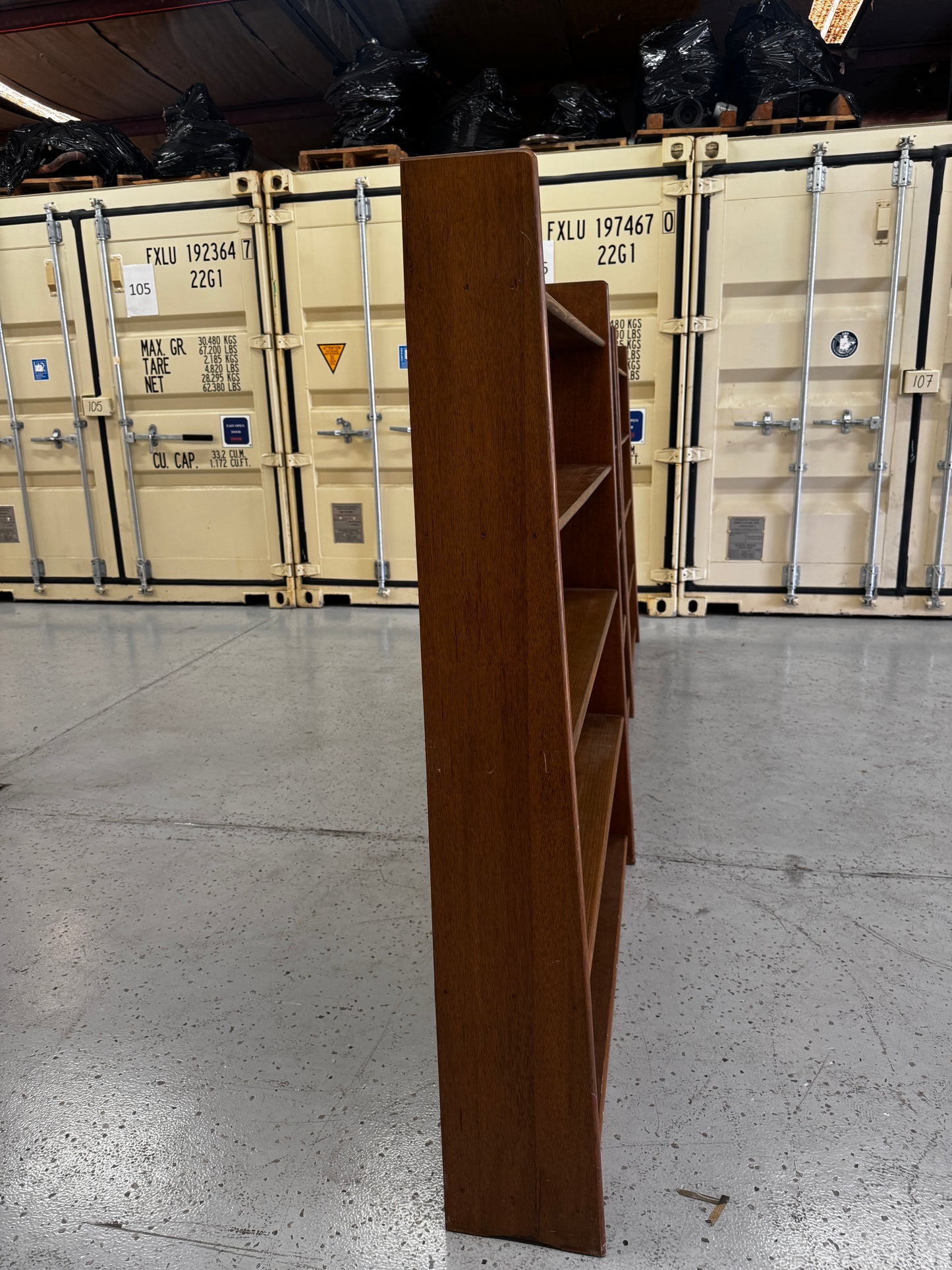 Solid Tasmanian Oak Library Bays