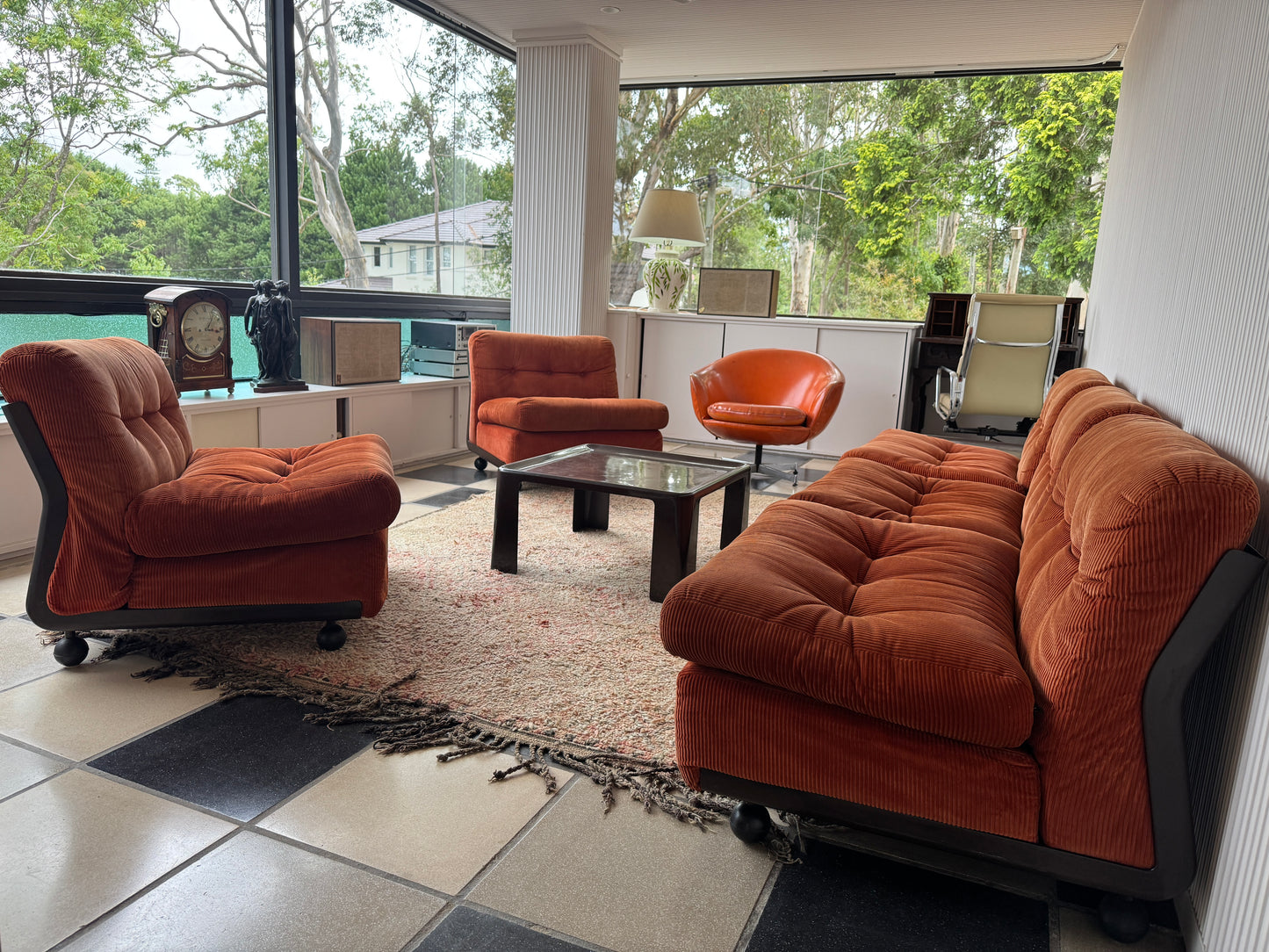 B&B Italia “Amanta” Modular Lounge Suite, 1970-1980