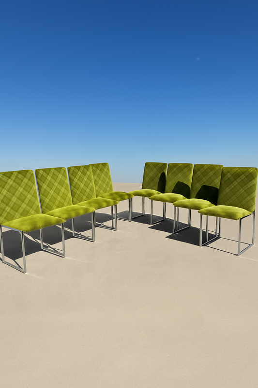 Wallace Furniture Dining chairs x 8