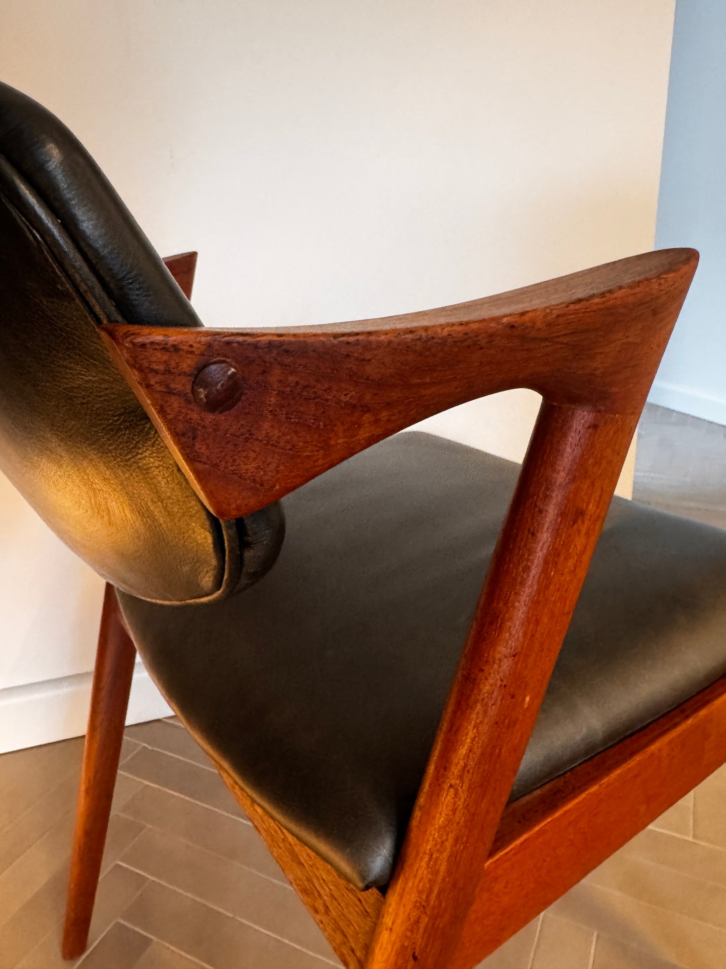 Kai Kristiansen Model 42 Dining Chairs – Sold Individually (8 Available)