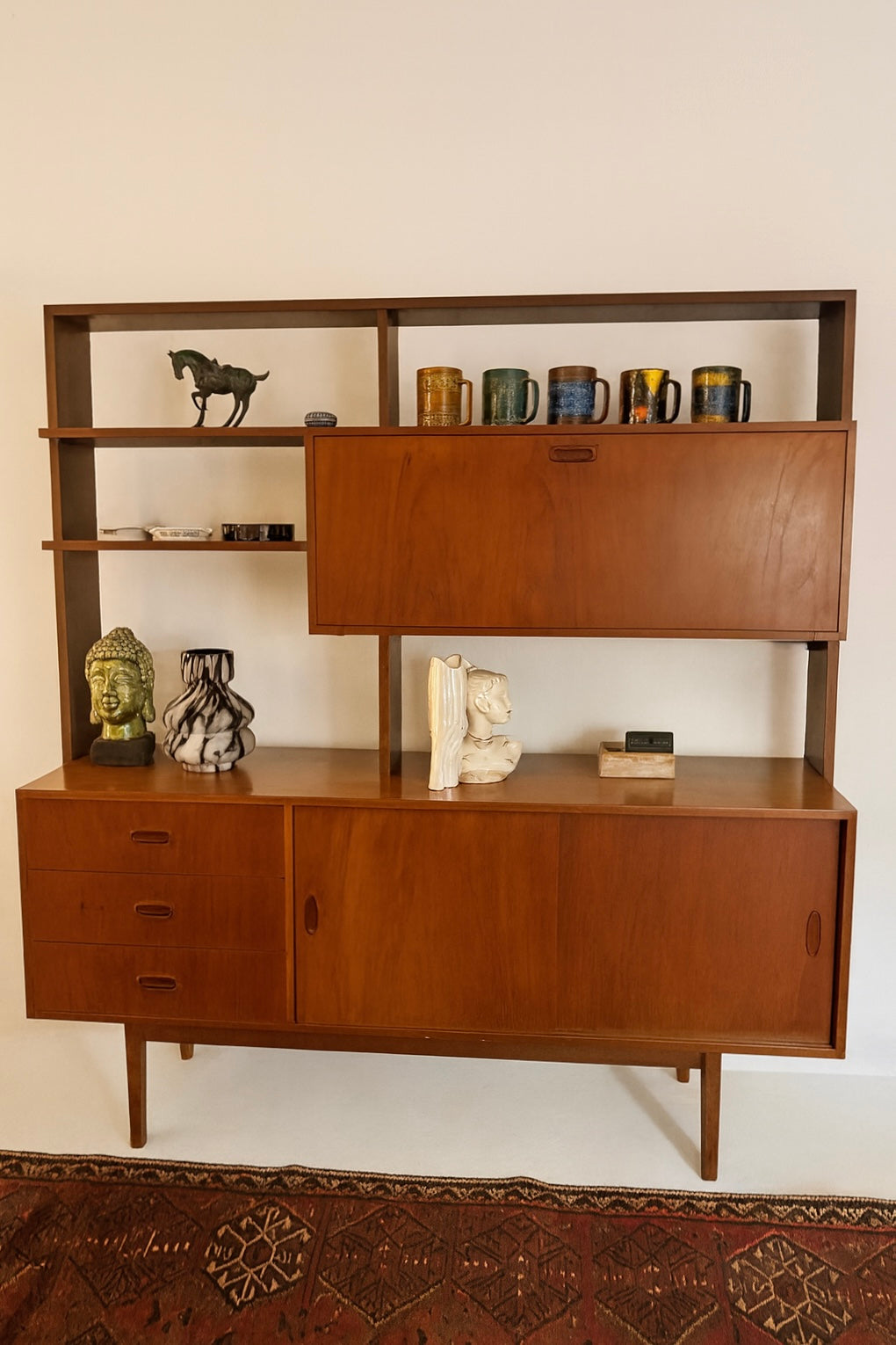 Carricks of Brisbane Mid Century Wall-unit, 1960s