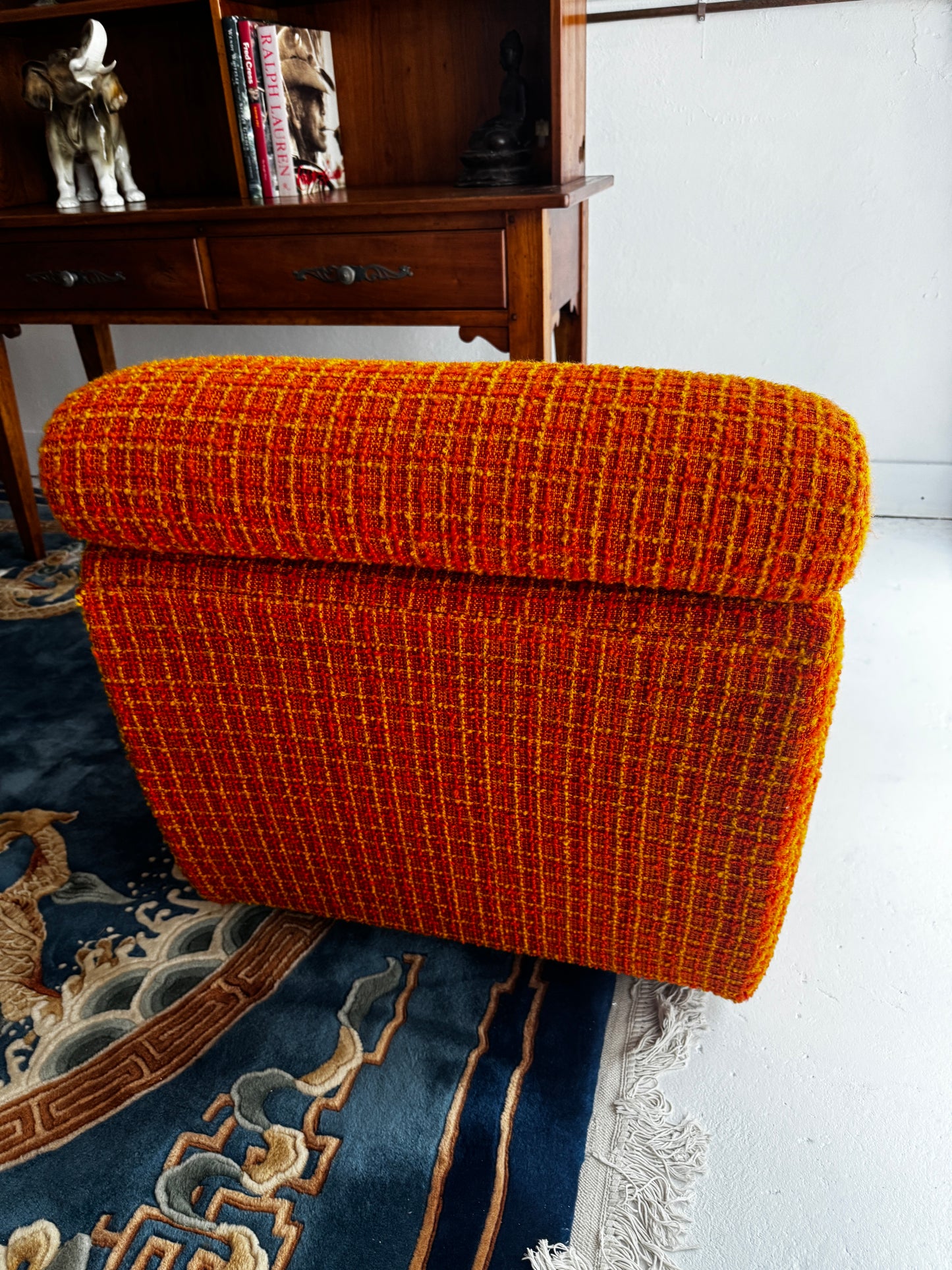 Sculptural 1970s Lounge Chair