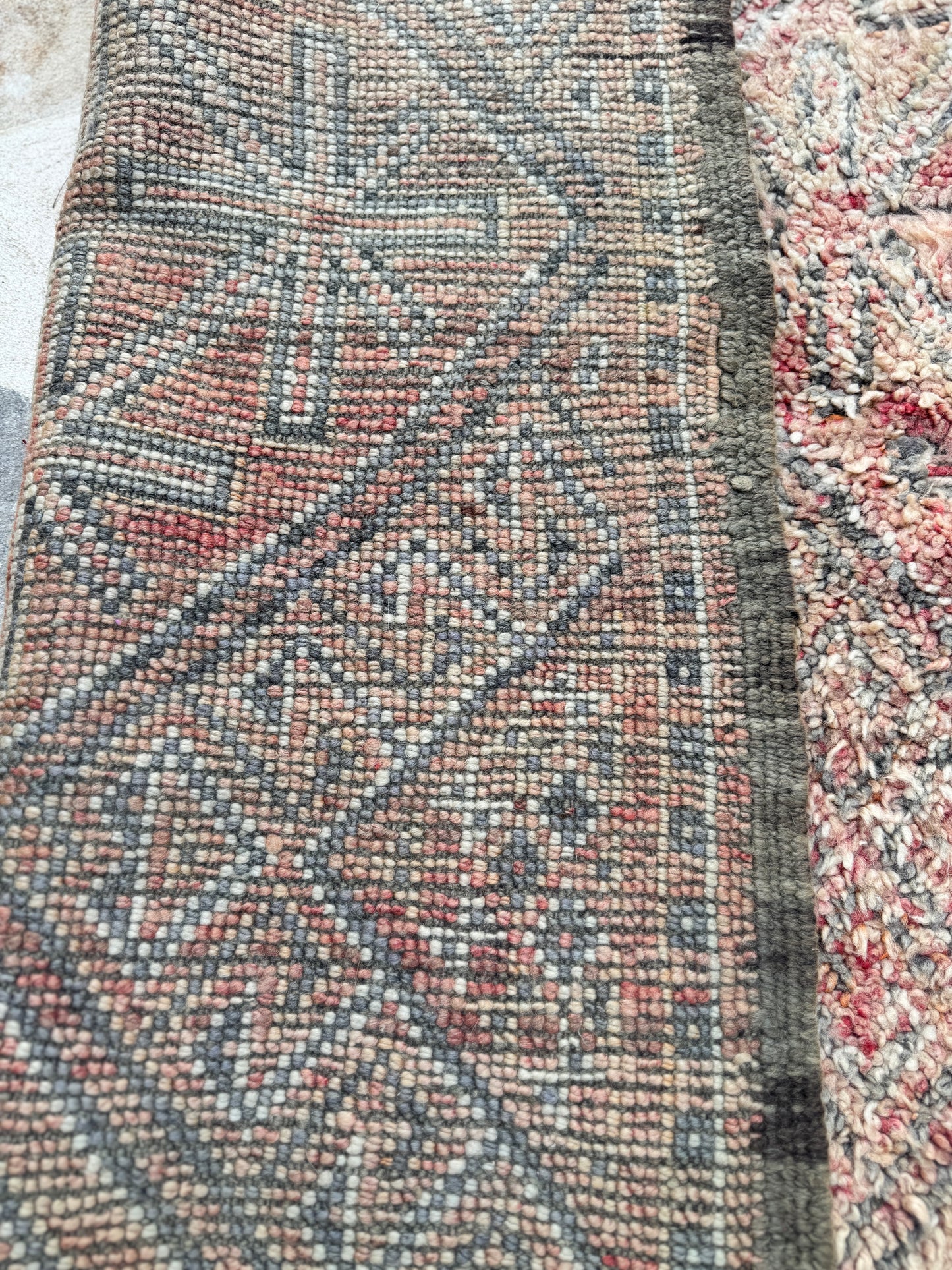 Vintage Moroccan Rug – 2.9 × 1.9 m