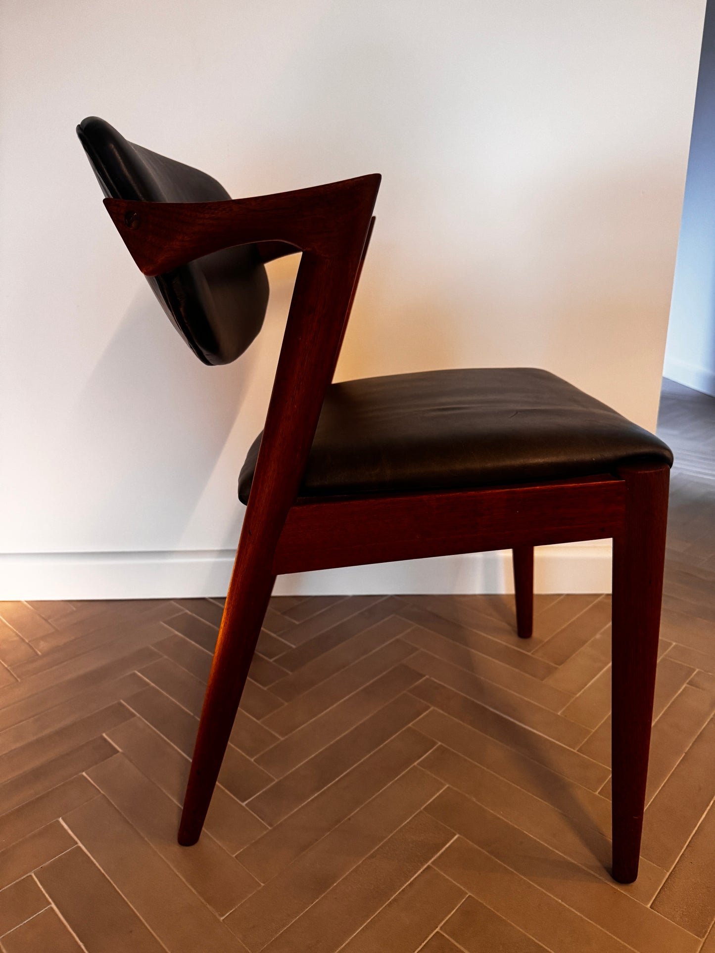 Kai Kristiansen Model 42 Dining Chairs – Sold Individually (8 Available)