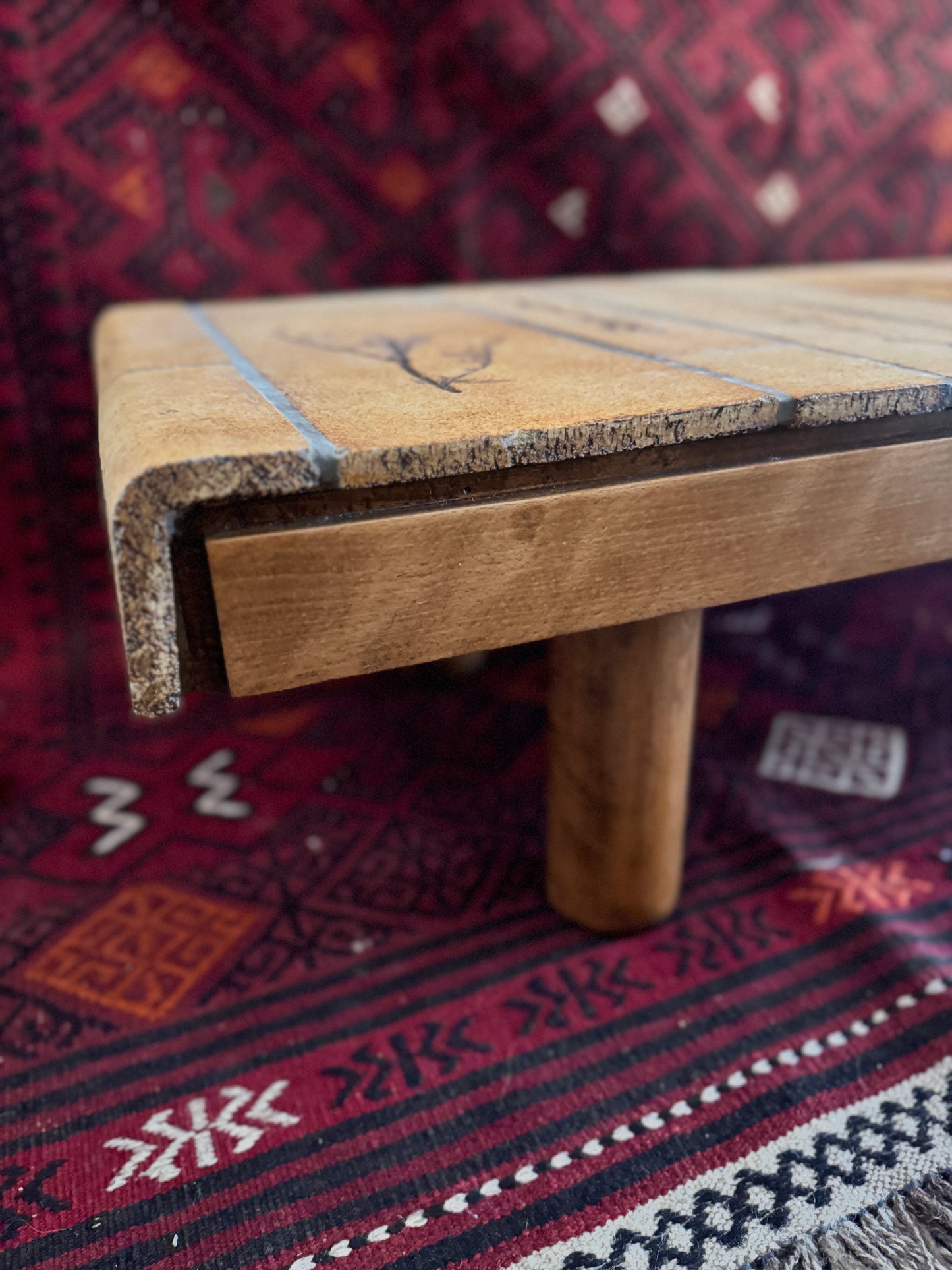 Roger Capron Low Coffee Table — Vallauris, France, c. 1960s–70s