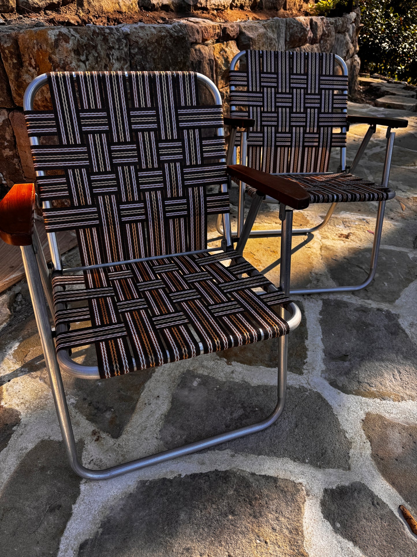Vintage Supa Fern Folding Camping Chairs | Australia, c.1960-1970 - 2 available