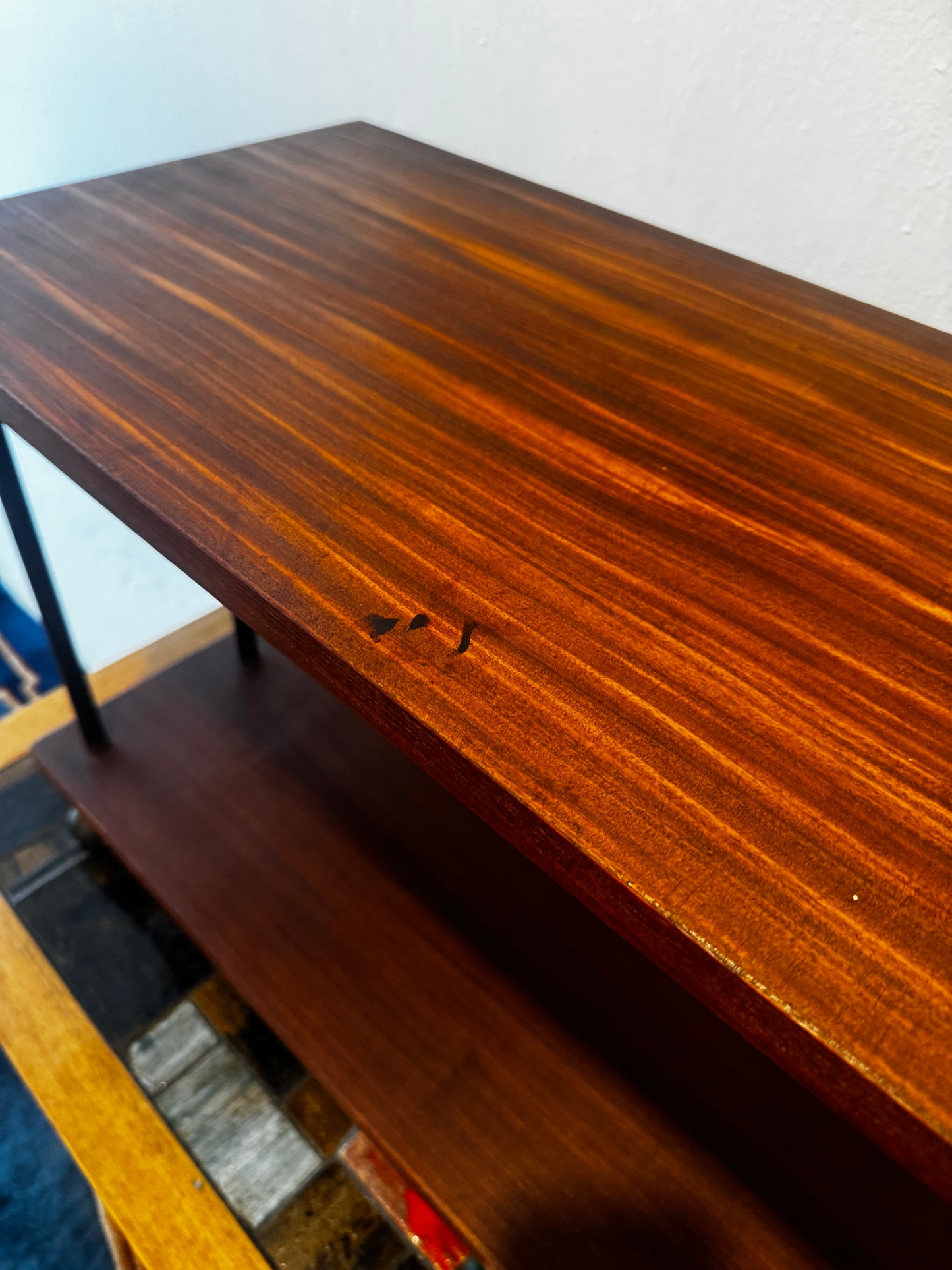 Larander Entertainment / Low Shelving Unit on Castors